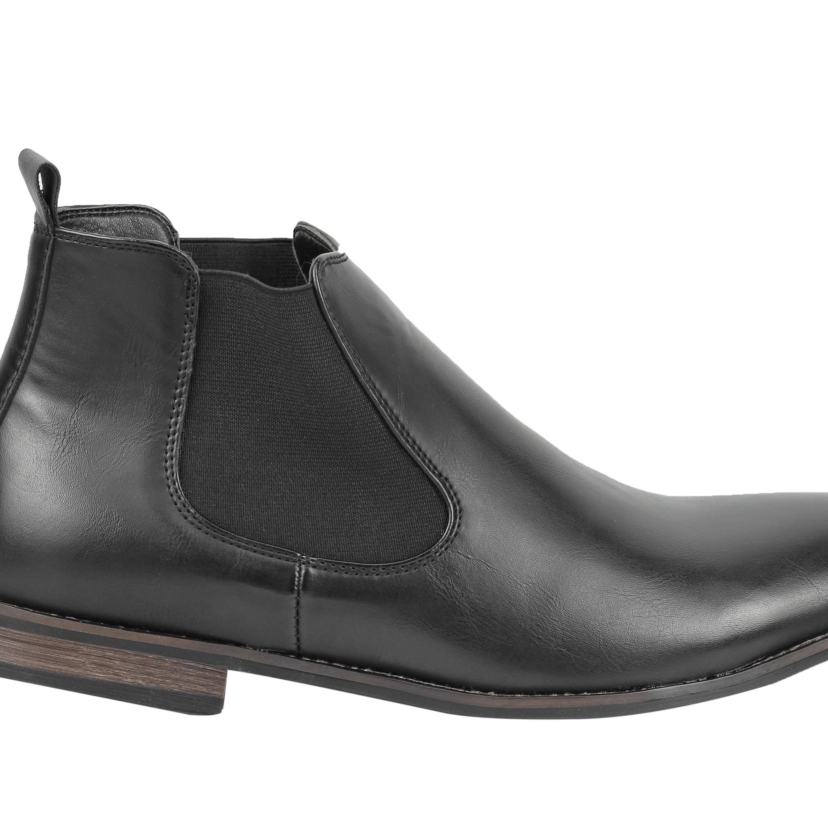 NEW MENS LEATHER ITALIA STYLE VINTAGE CHELSEA BOOTS CASUAL DEALER SHOES UK SIZE