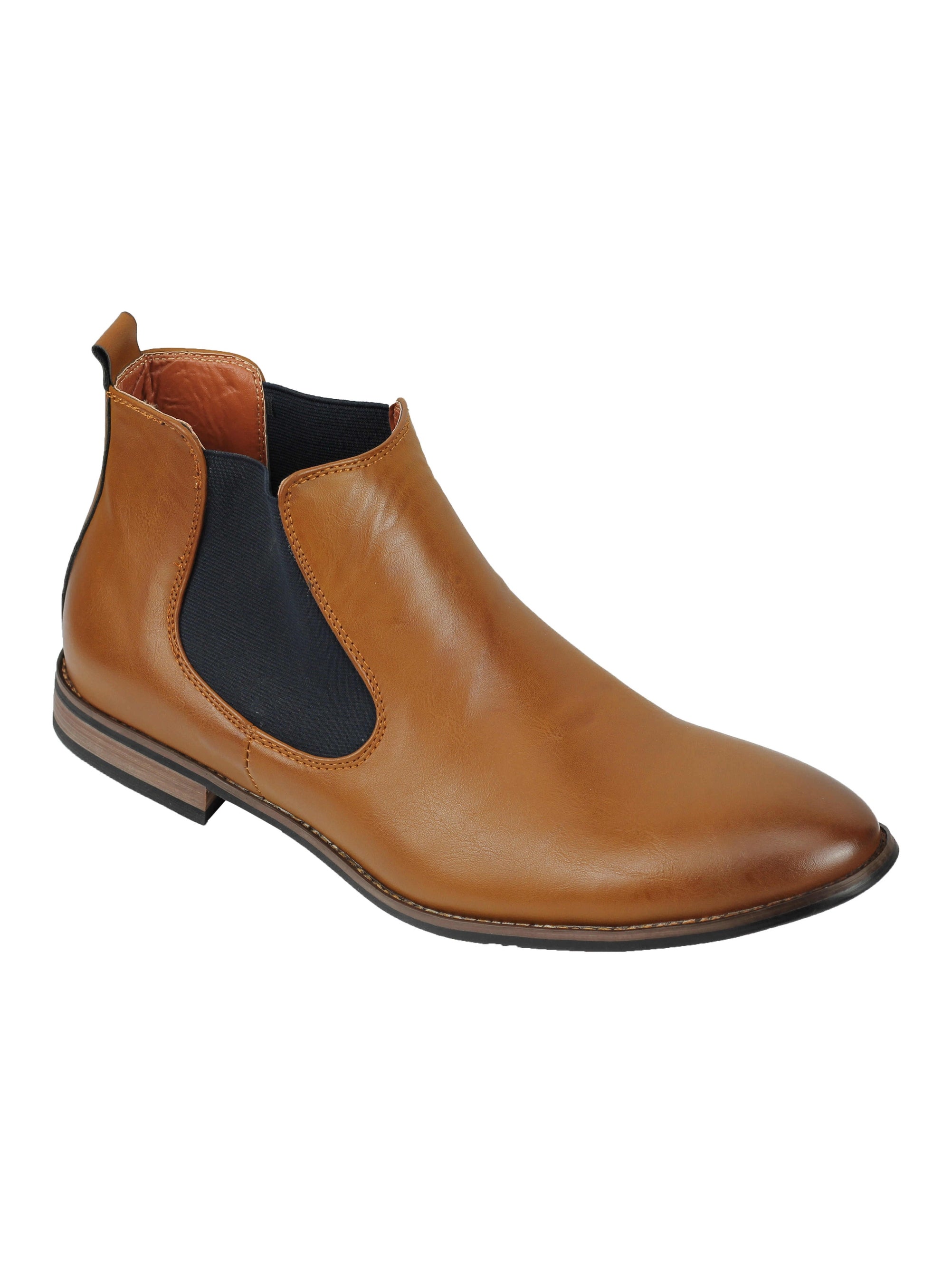 NEW MENS LEATHER ITALIA STYLE VINTAGE CHELSEA BOOTS CASUAL DEALER SHOES UK SIZE