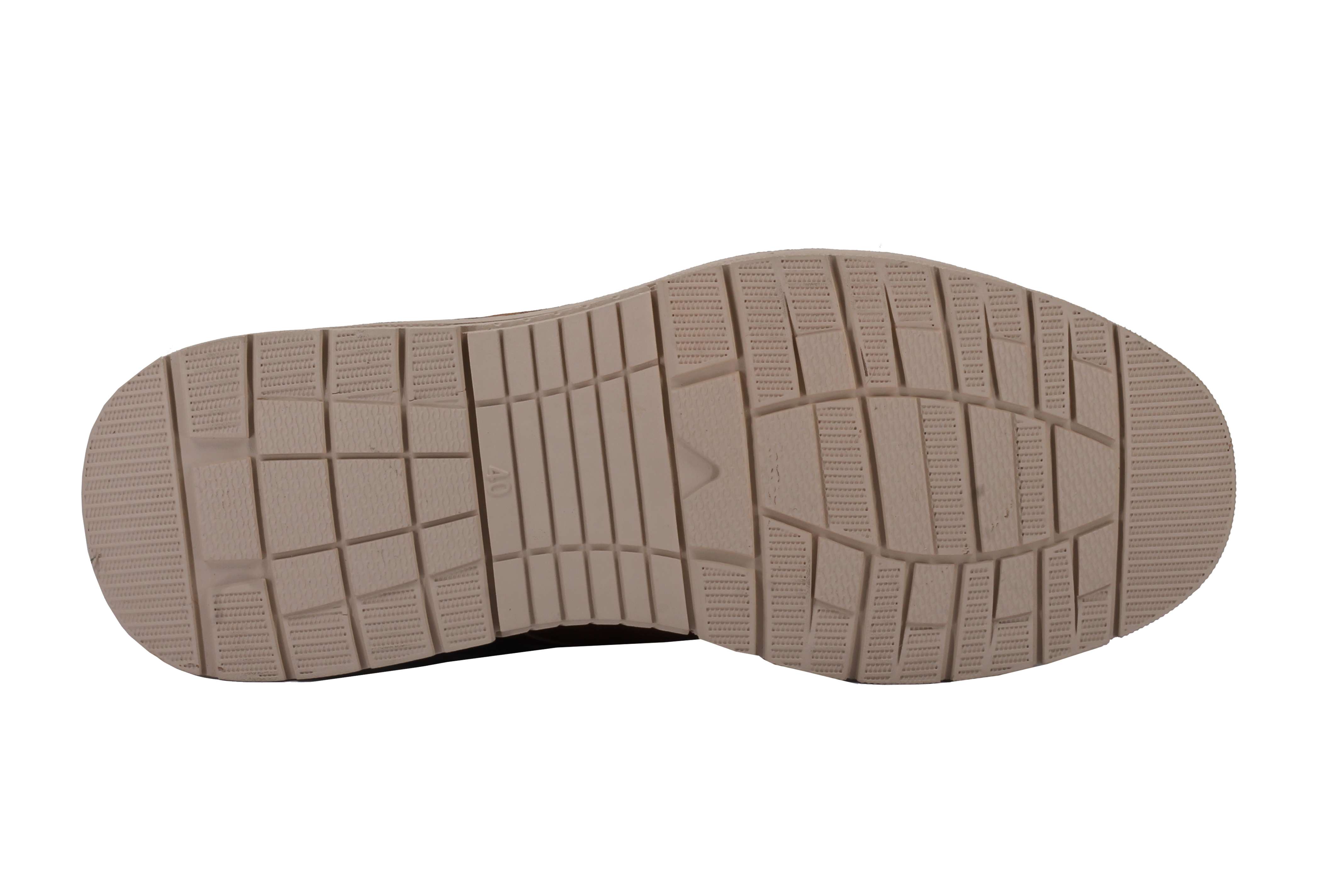 Mens Faux Nubuck Leather Boots Retro Ankle Mid Top Lace Ups in Wheat Tan & Black