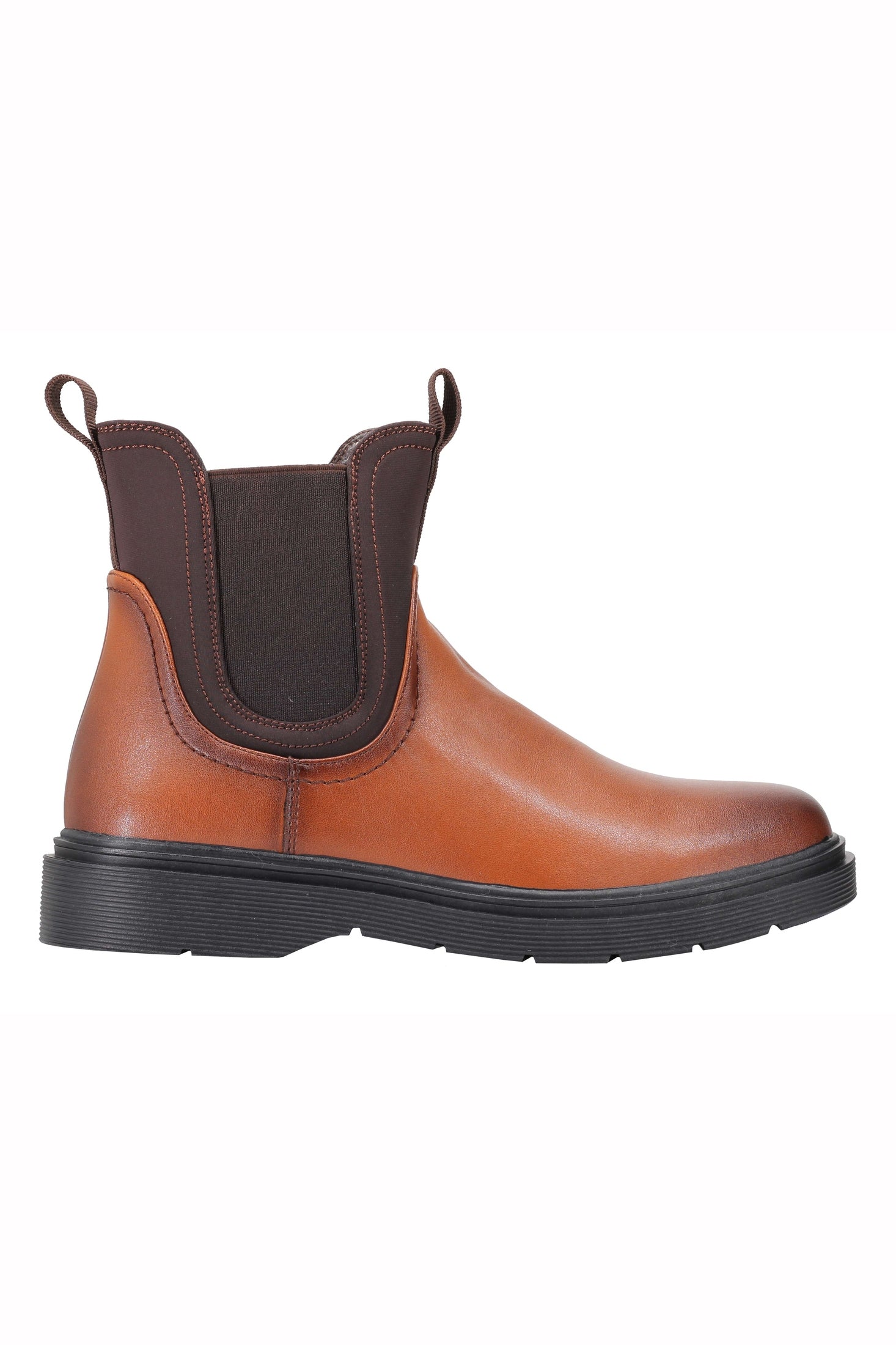 Classic Men’s Chelsea Boots Retro Ankle Twin Gussets Faux Leather Dealer Shoes