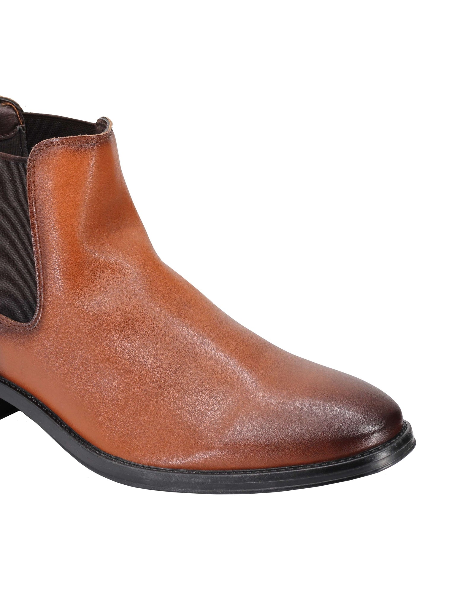 FAUX LEATHER CHELSEA BOOTS