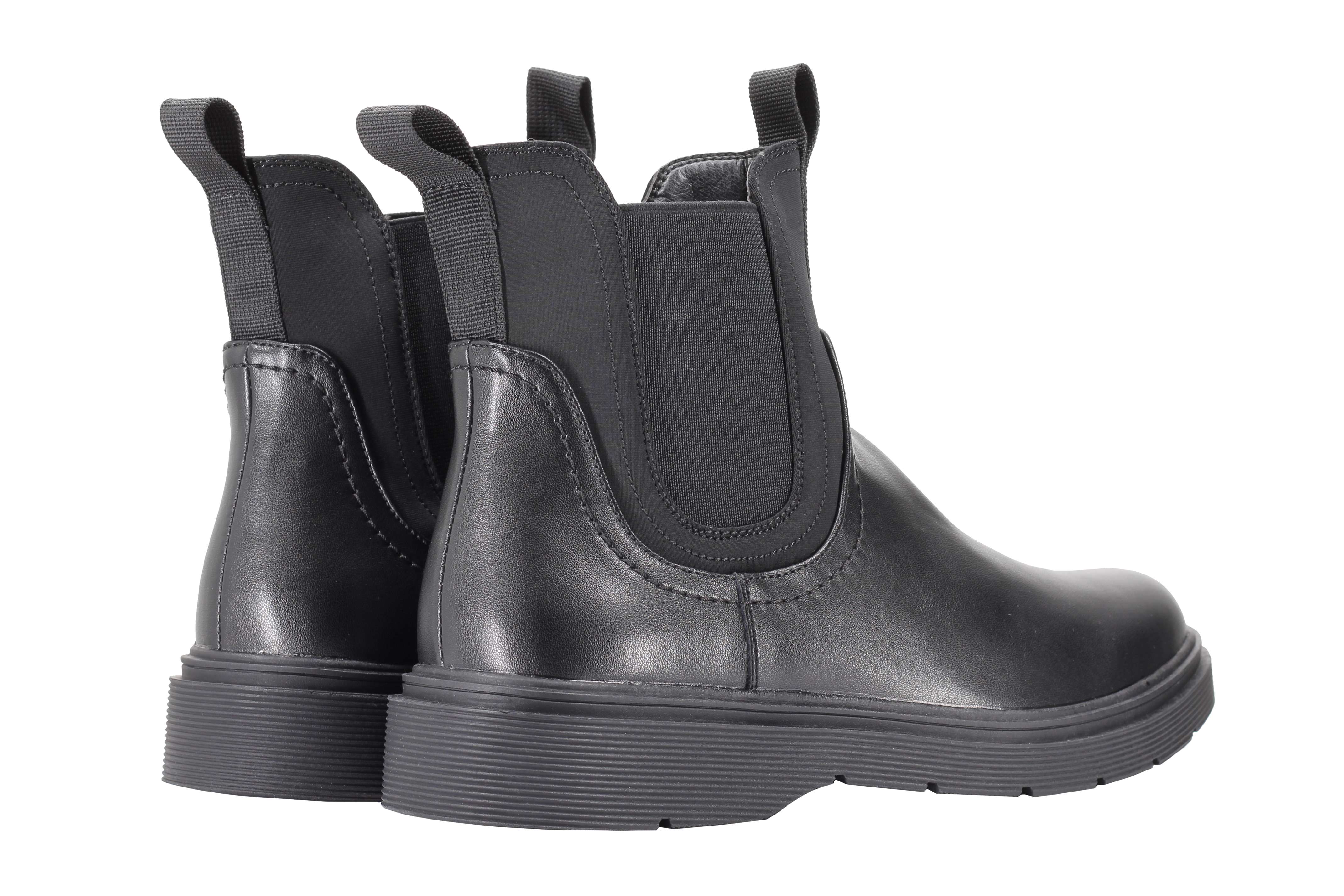 Classic Men’s Chelsea Boots Retro Ankle Twin Gussets Faux Leather Dealer Shoes