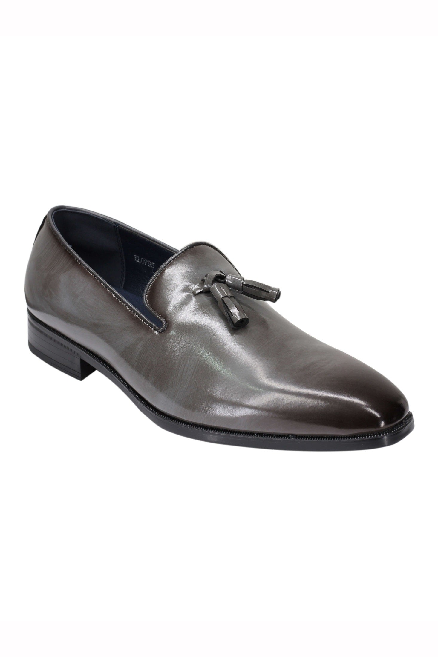 FAUX LEATHER LOAFERS WITH TASSELS