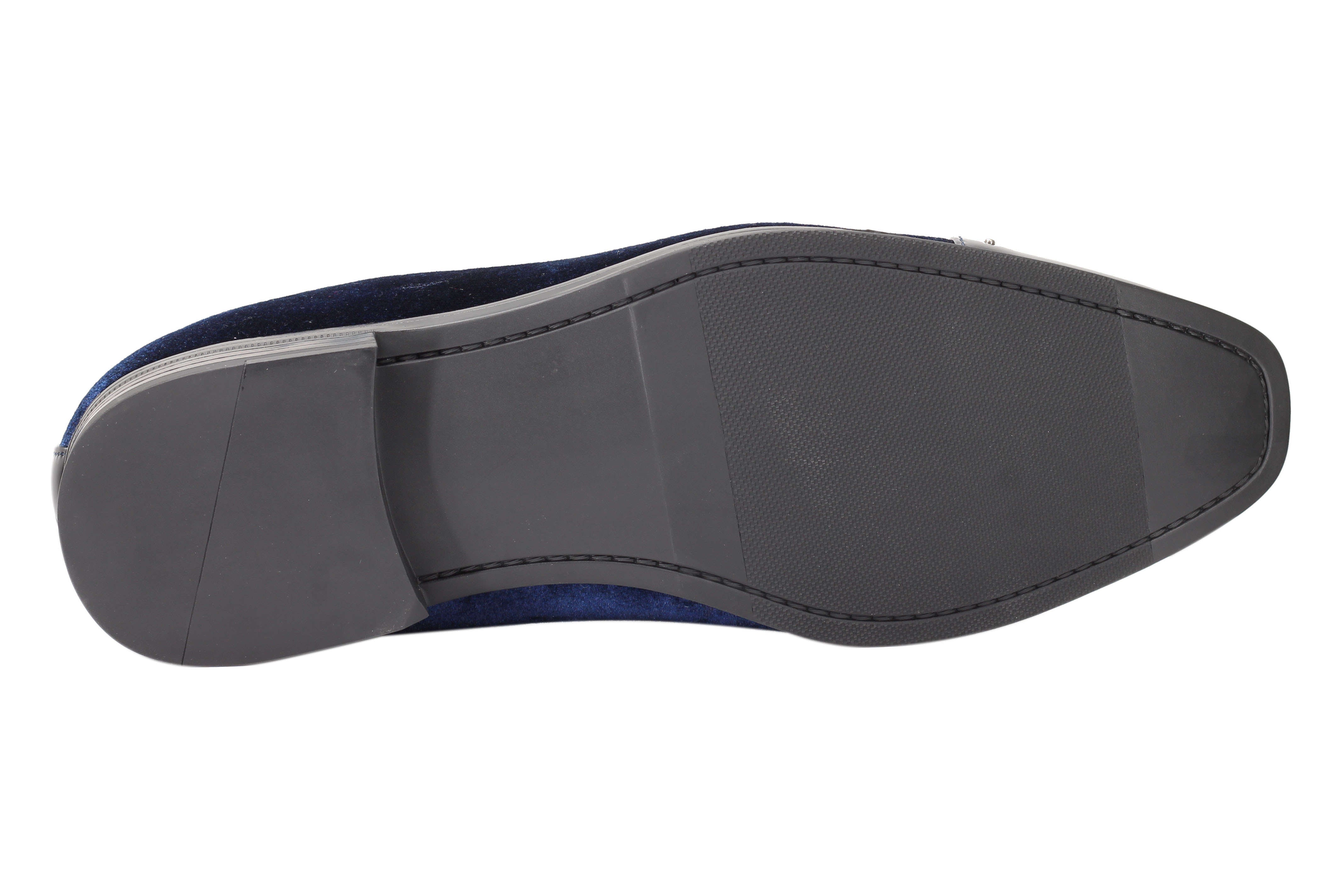 Velvet Loafer Mens Patent Leather Toe Retro Slip on Shoes Smoking Dress Slippers