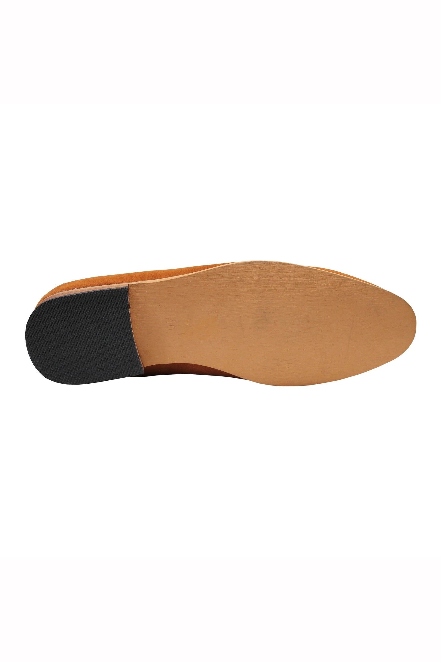 Men’s Suede Penny Loafers Retro Two Leather Shoes Smart Casual Slip on Slippers
