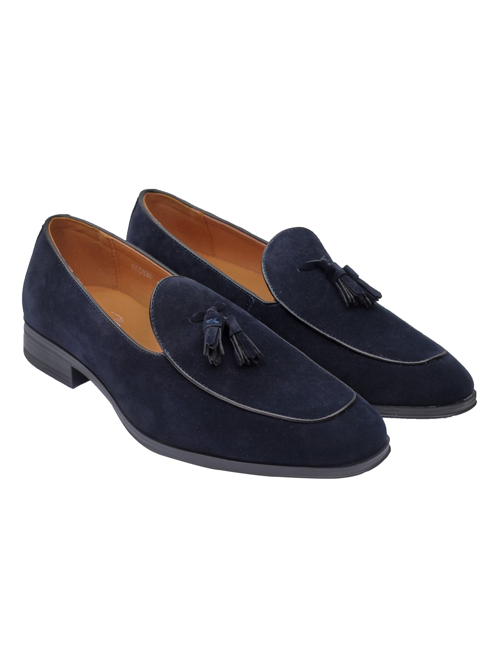 Faux Suede Tassel Loafers