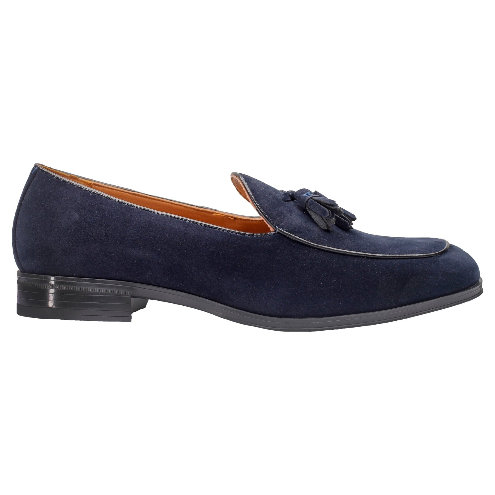 Faux Suede Tassel Loafers