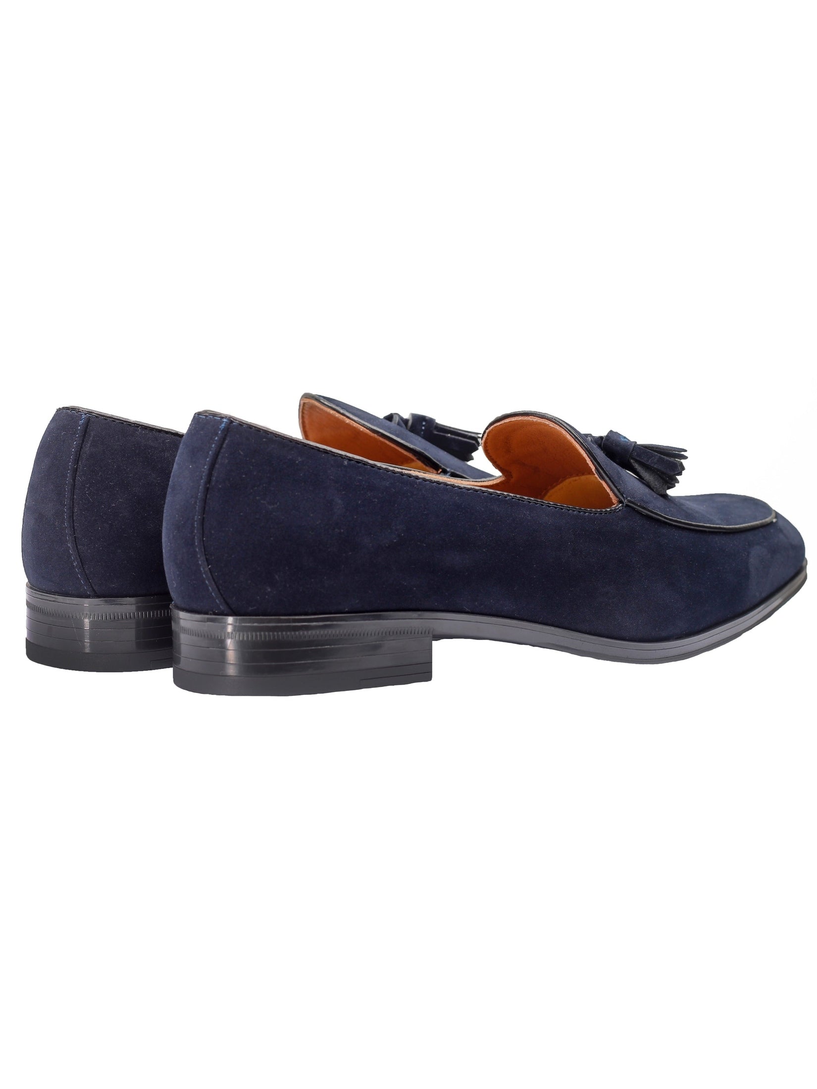 Faux Suede Tassel Loafers