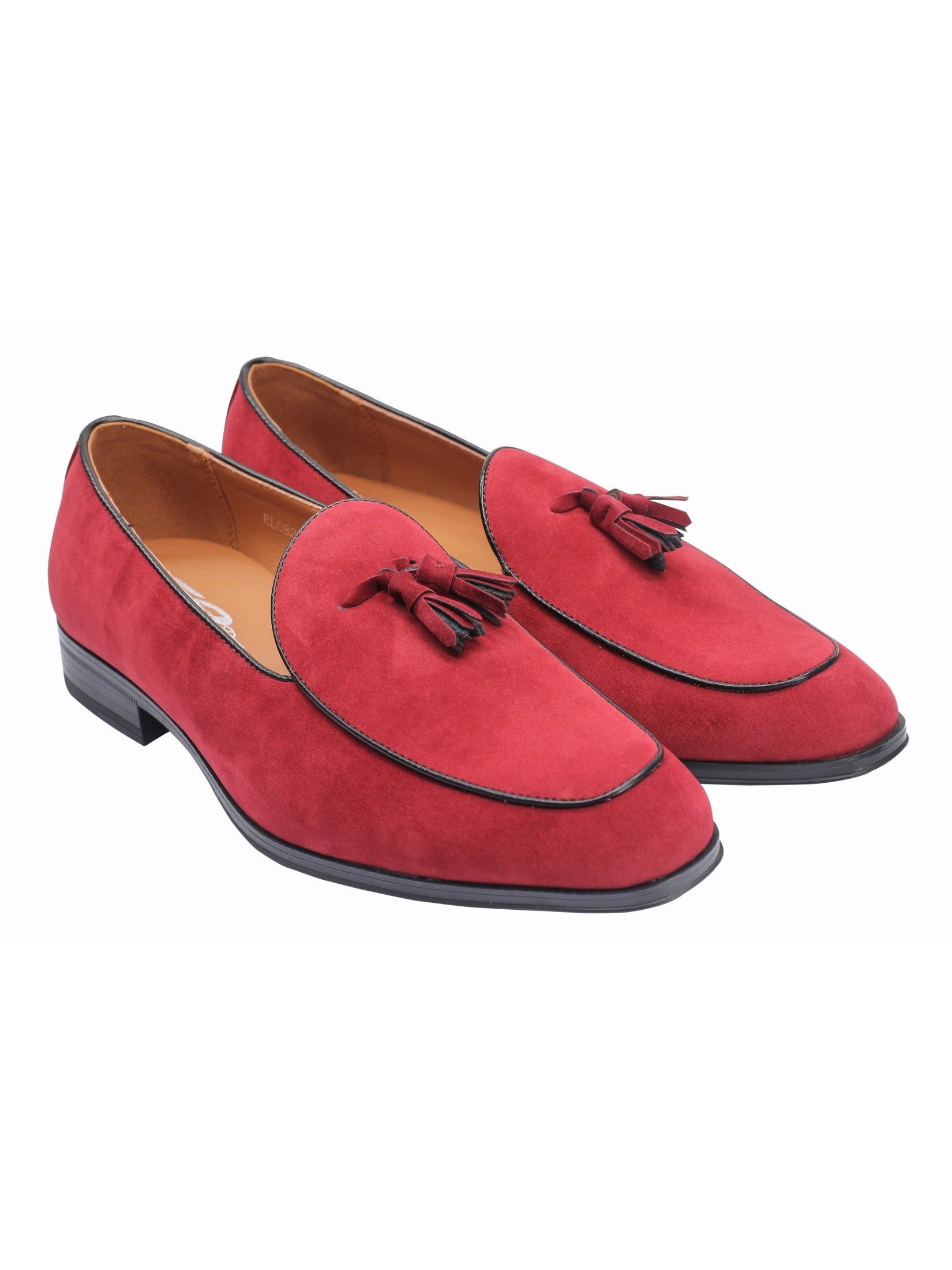 Faux Suede Tassel Loafers