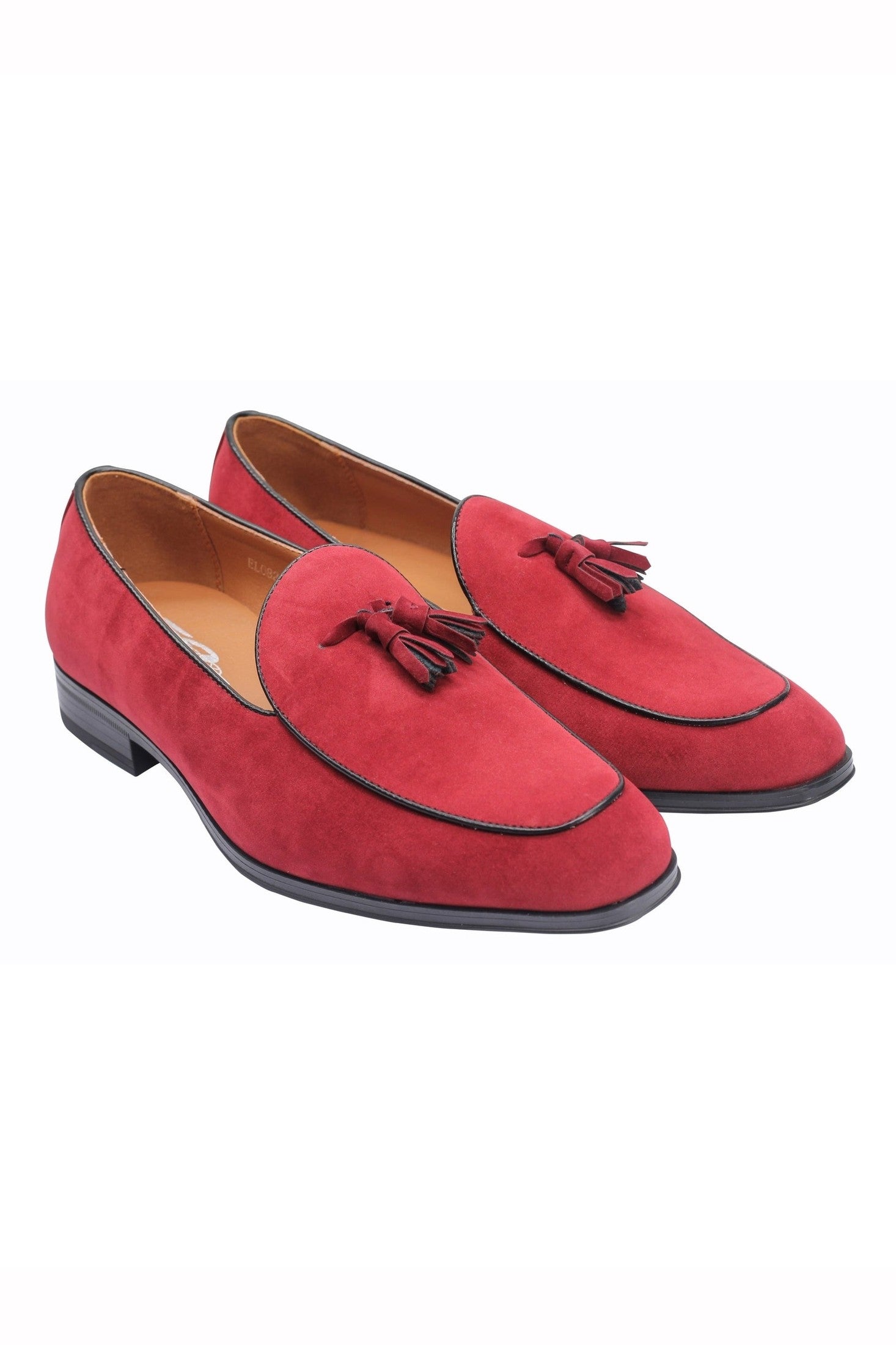 Faux Suede Tassel Loafers