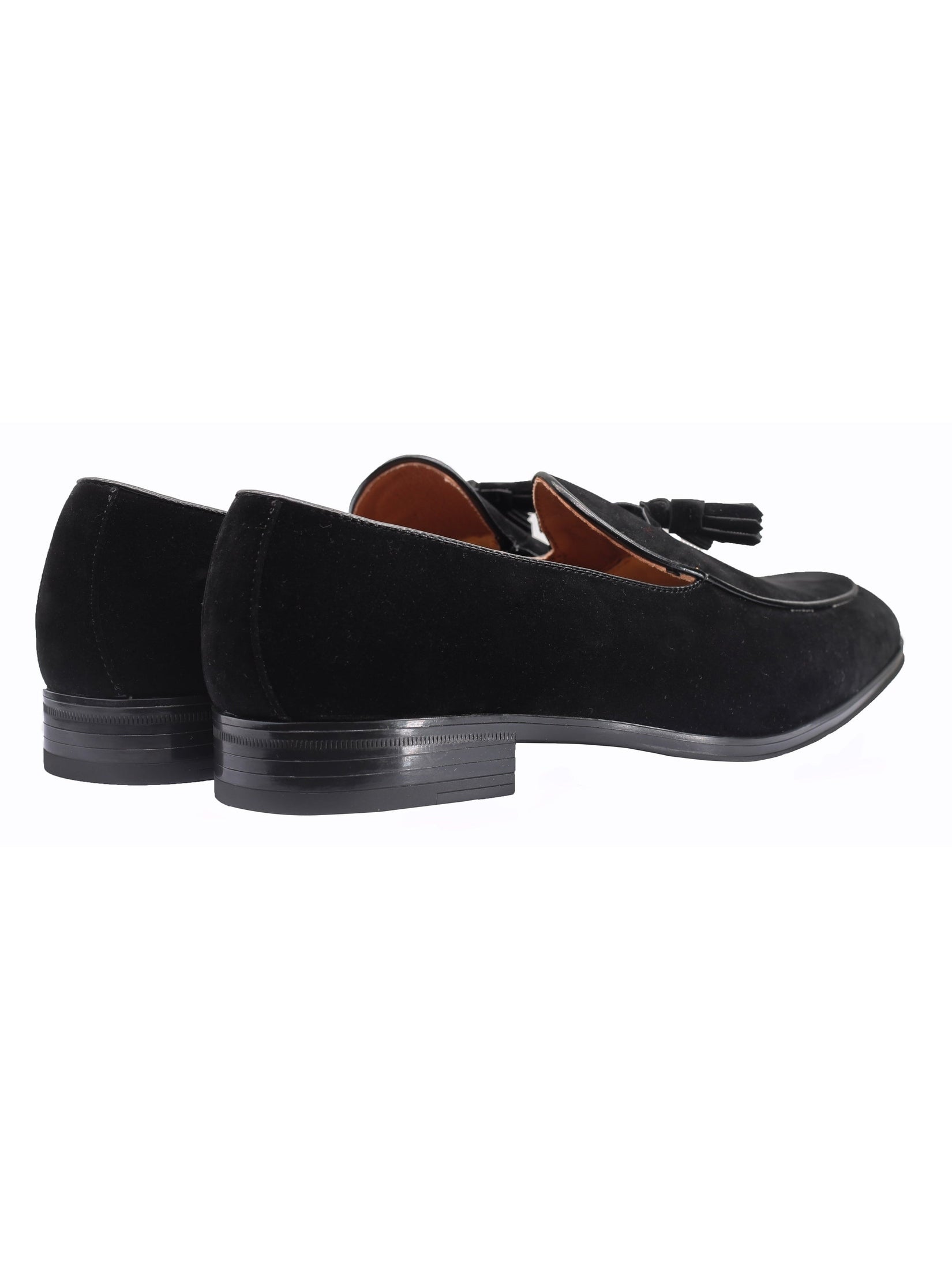 Faux Suede Tassel Loafers