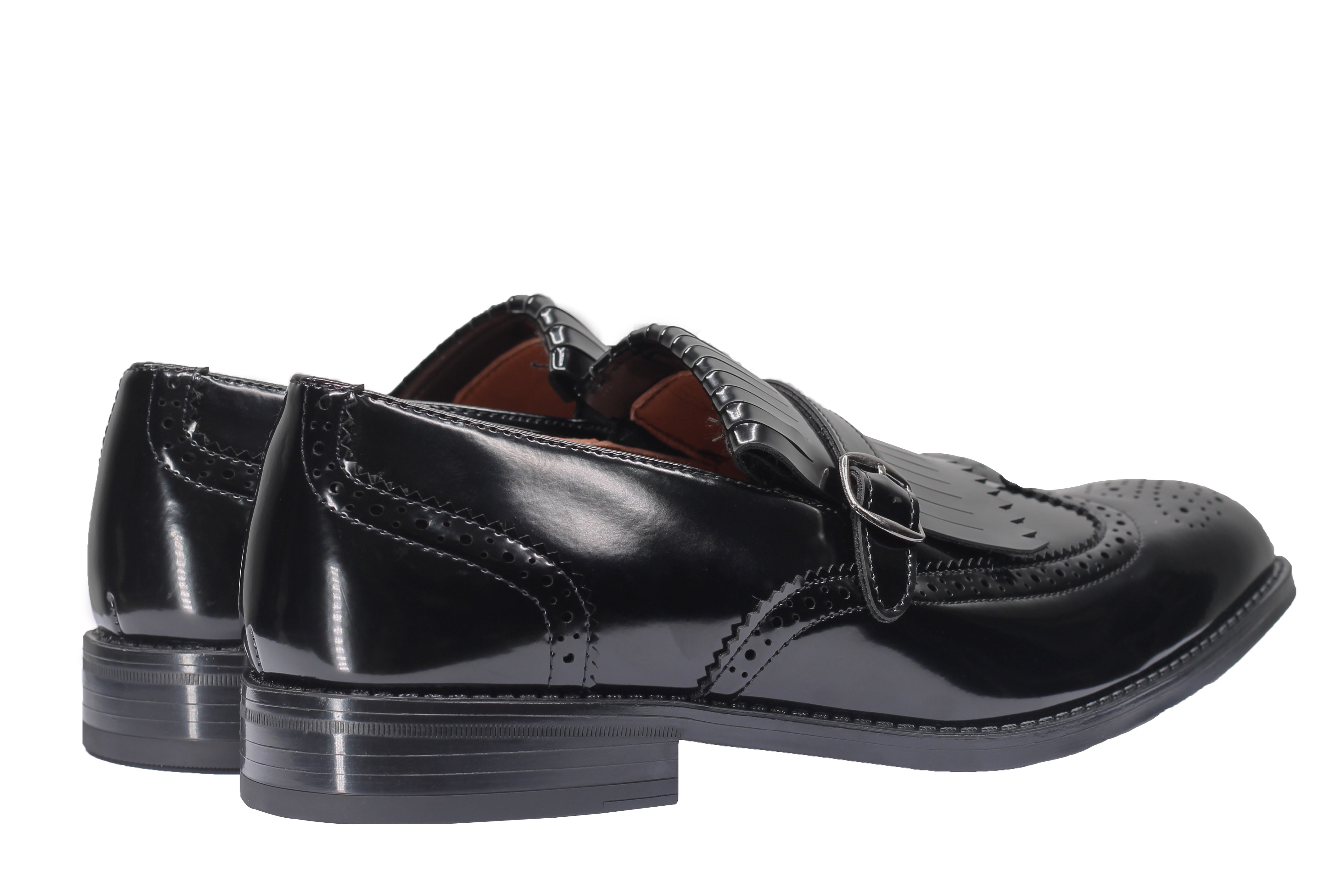MONK STRAP BROGUE LOAFERS