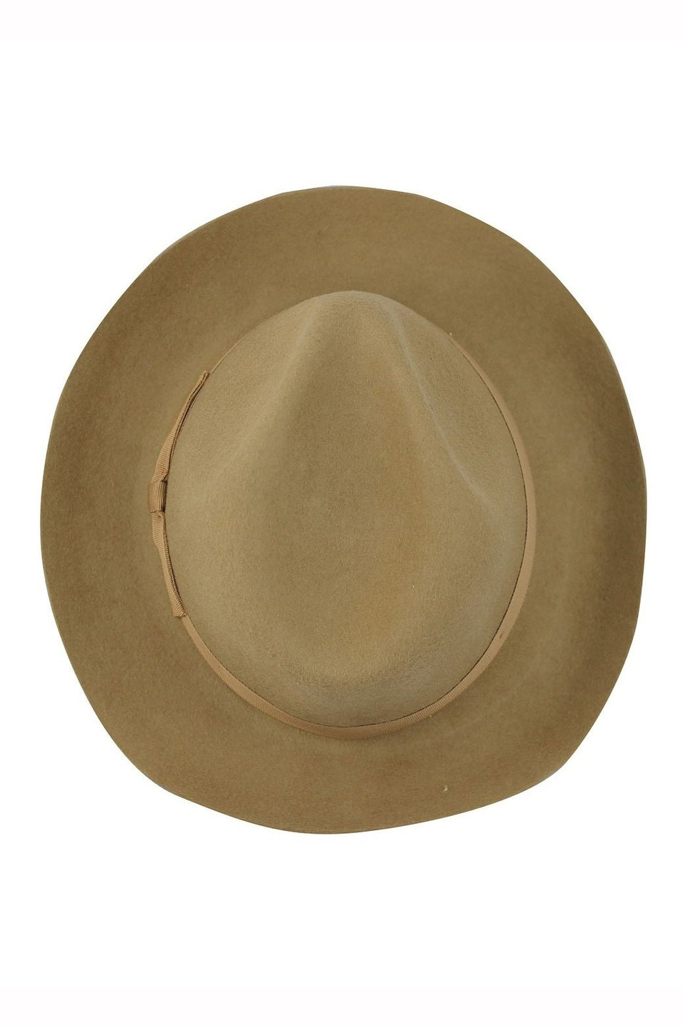 Gladwin Bond Snap 100% Wool Camel Fedora Hat