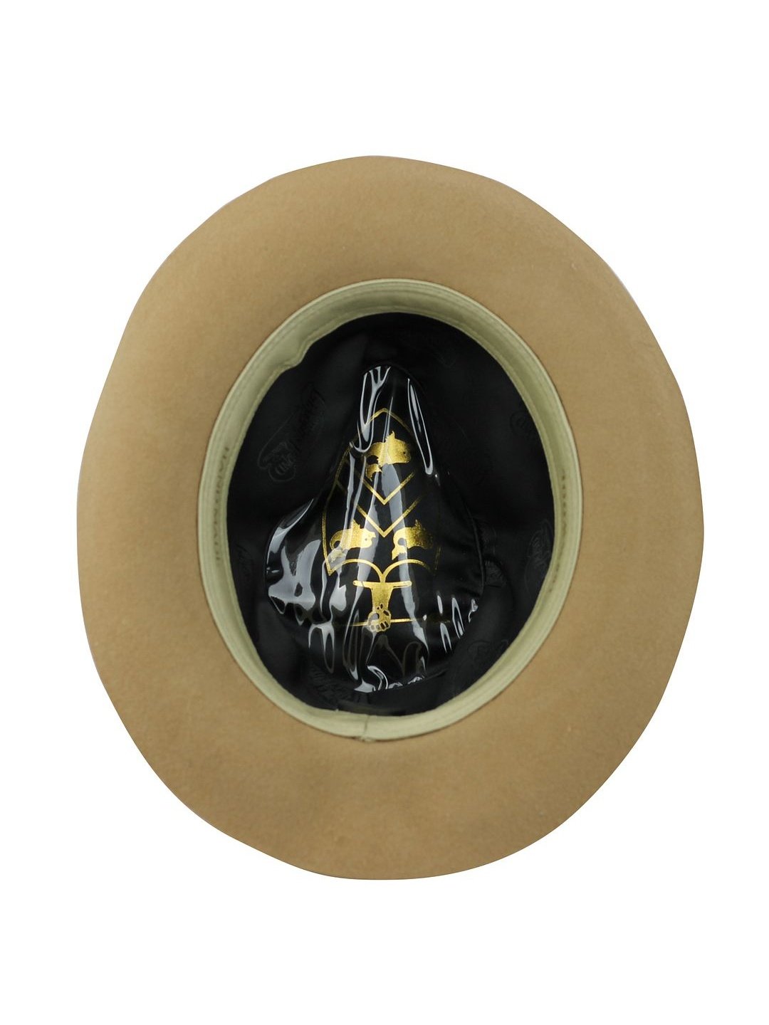 Gladwin Bond Snap 100% Wool Camel Fedora Hat