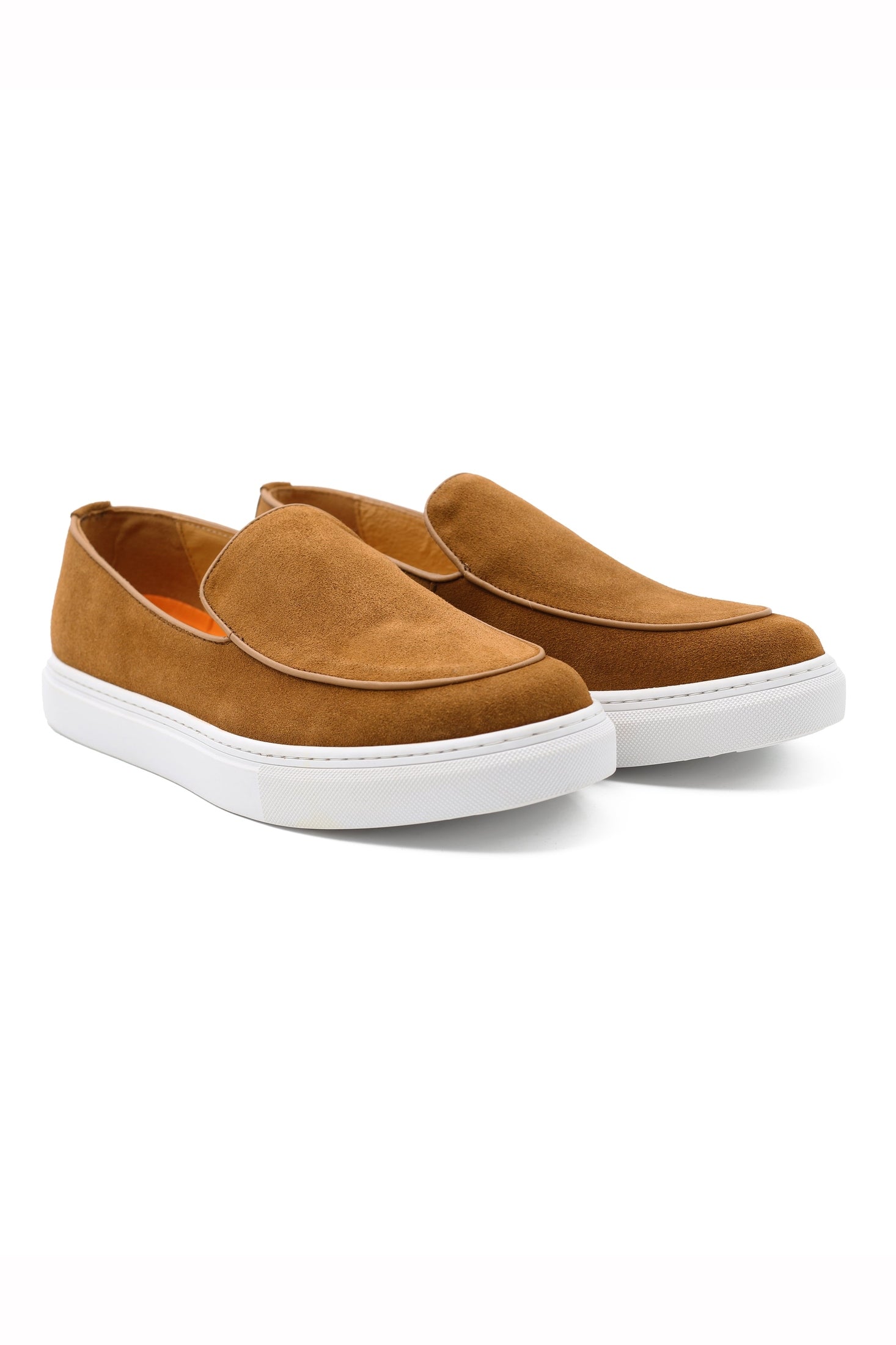 TAN SUEDE LEATHER LOAFERS