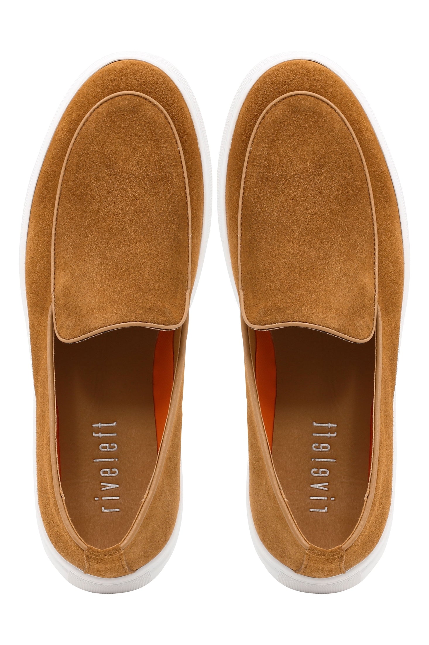 TAN SUEDE LEATHER LOAFERS