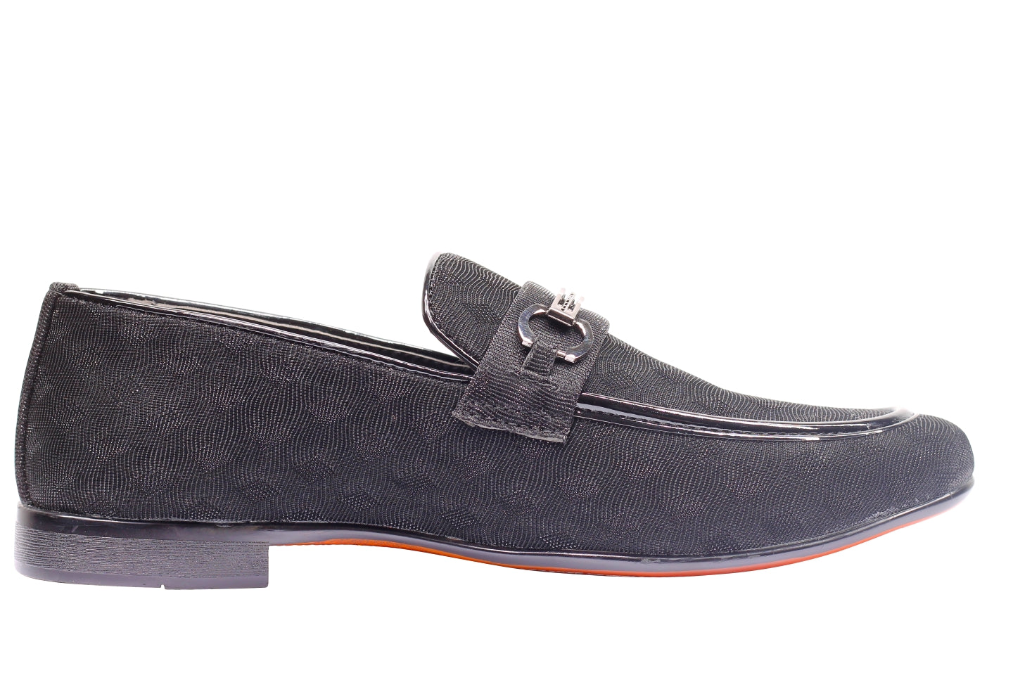 Party Loafers with Glittery Print