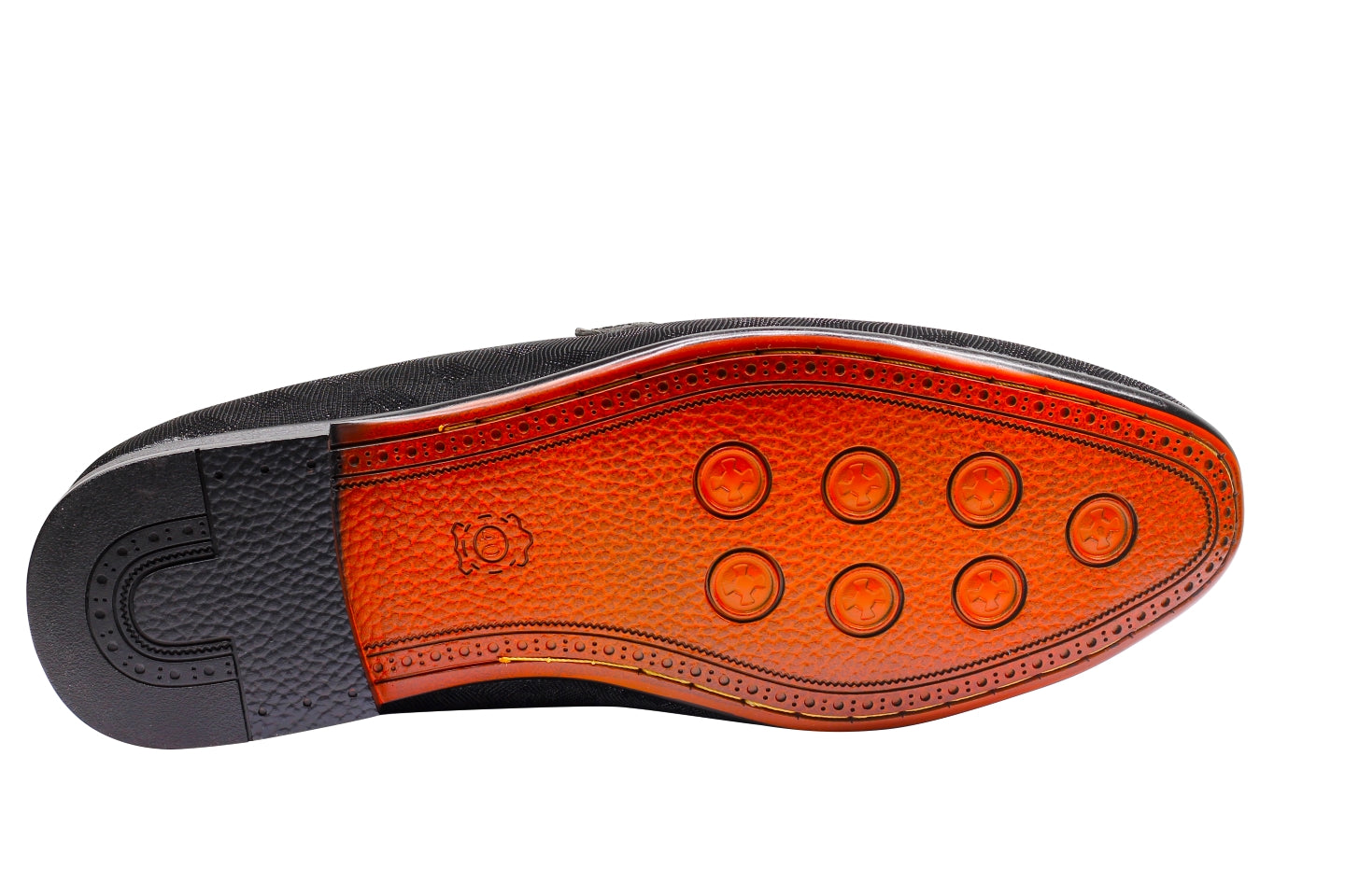 Party Loafers with Glittery Print