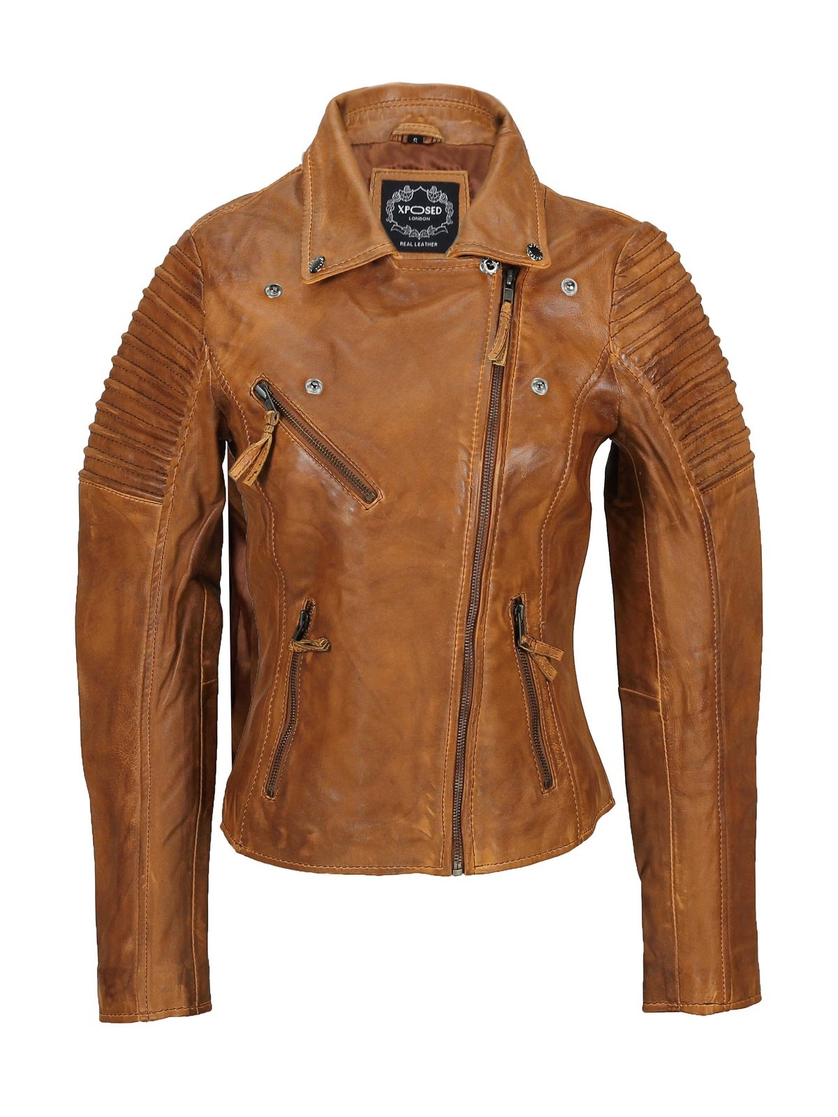 Ladies Retro Biker Timber