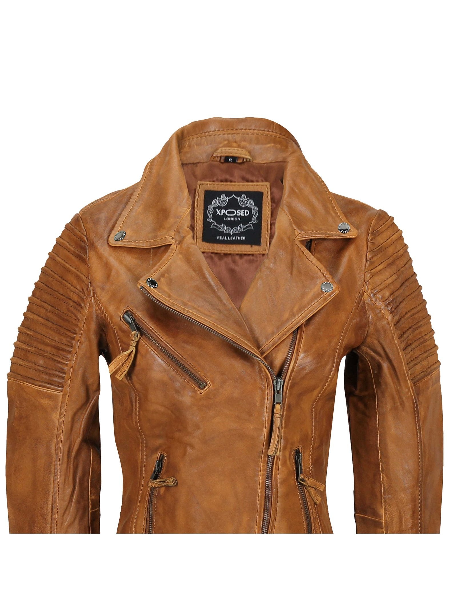 Ladies Retro Biker Timber