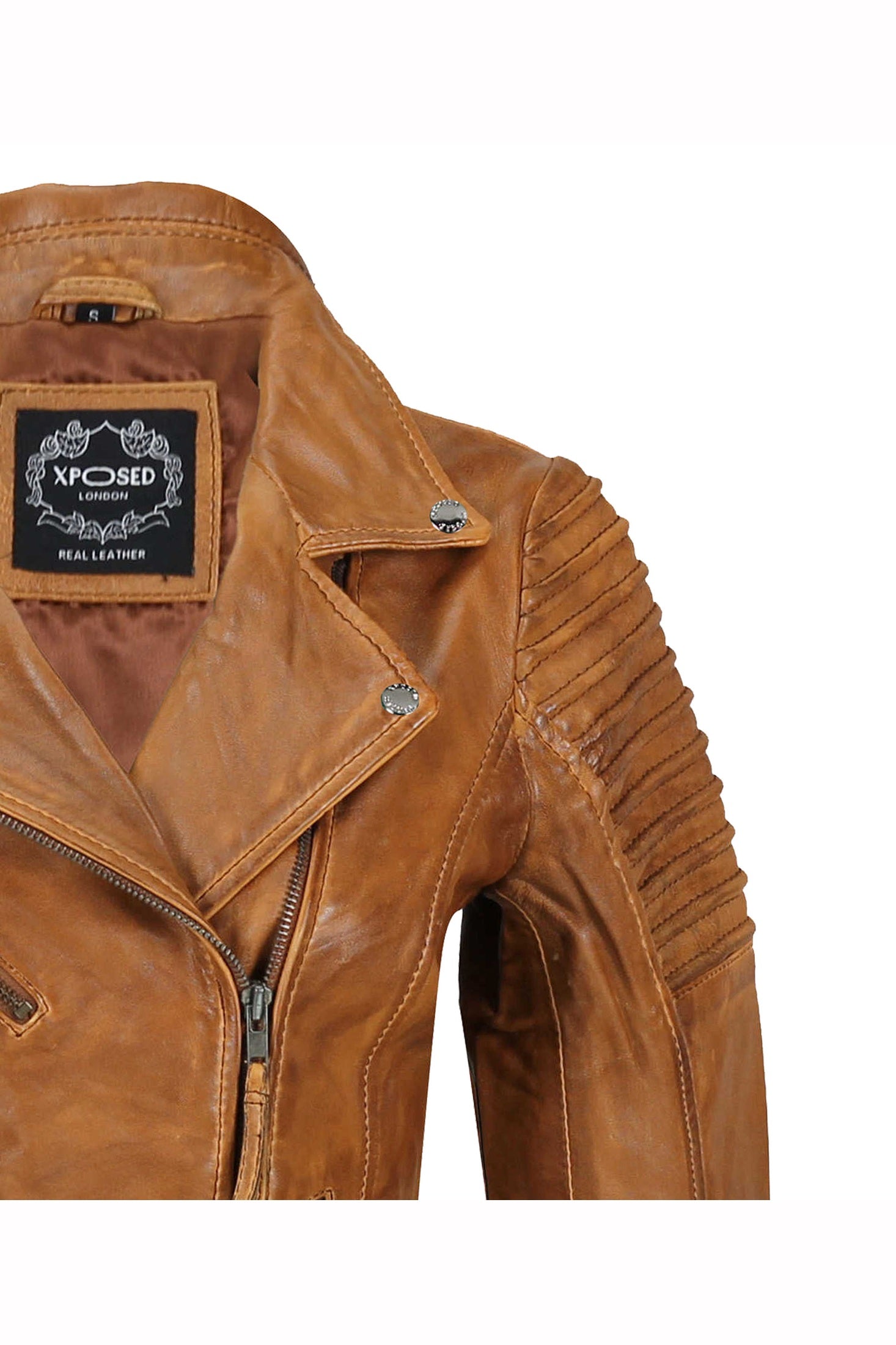 Ladies Retro Biker Timber