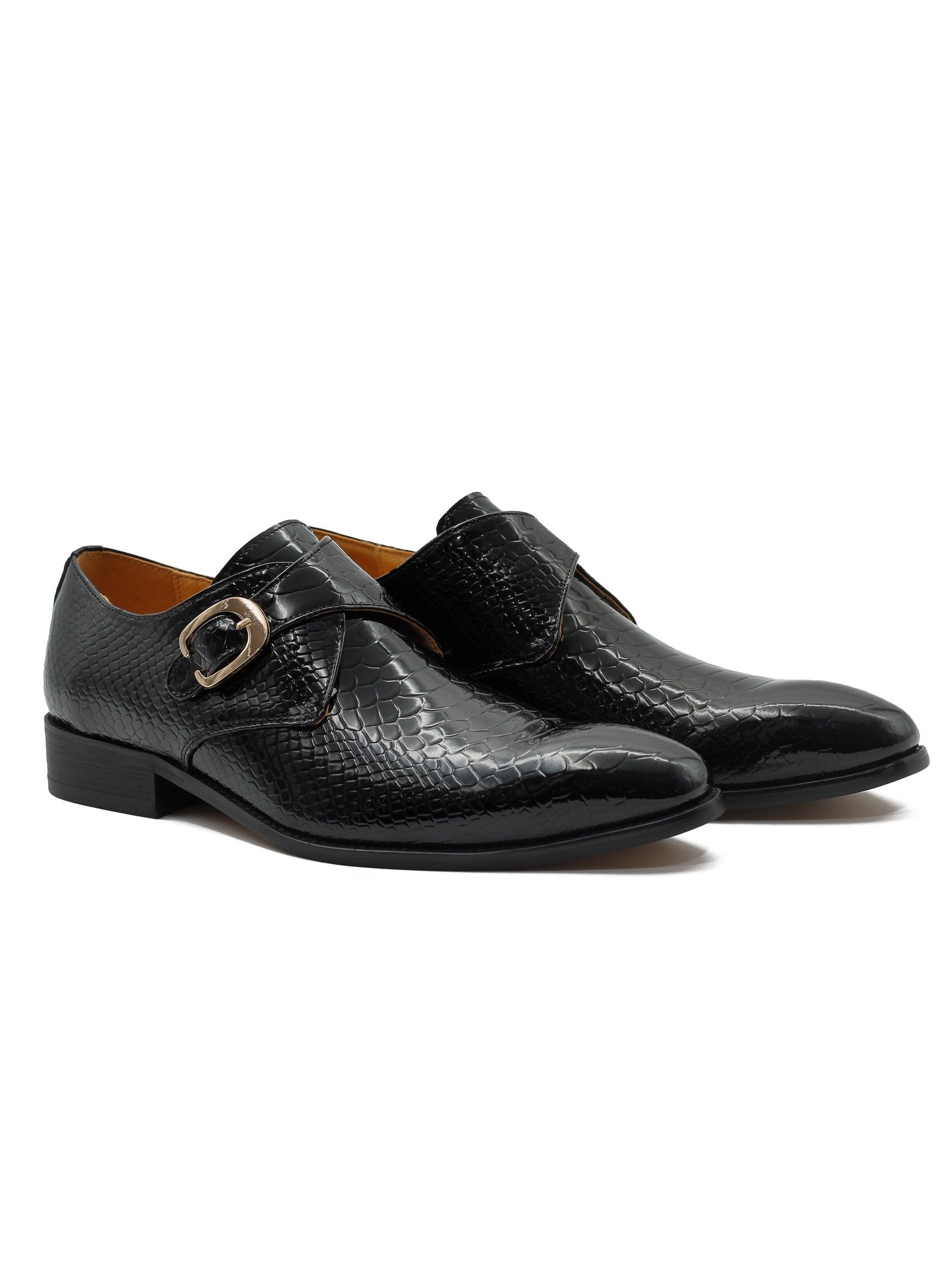 BLACK CROC PRINT MONKS