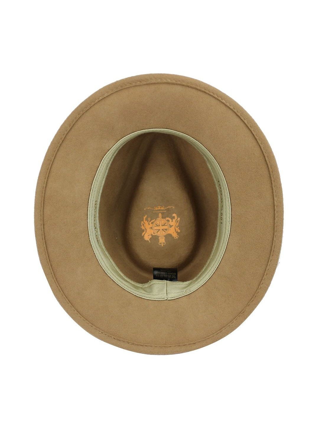 Crushable Fedora 100% Wool Wide Brim Hat