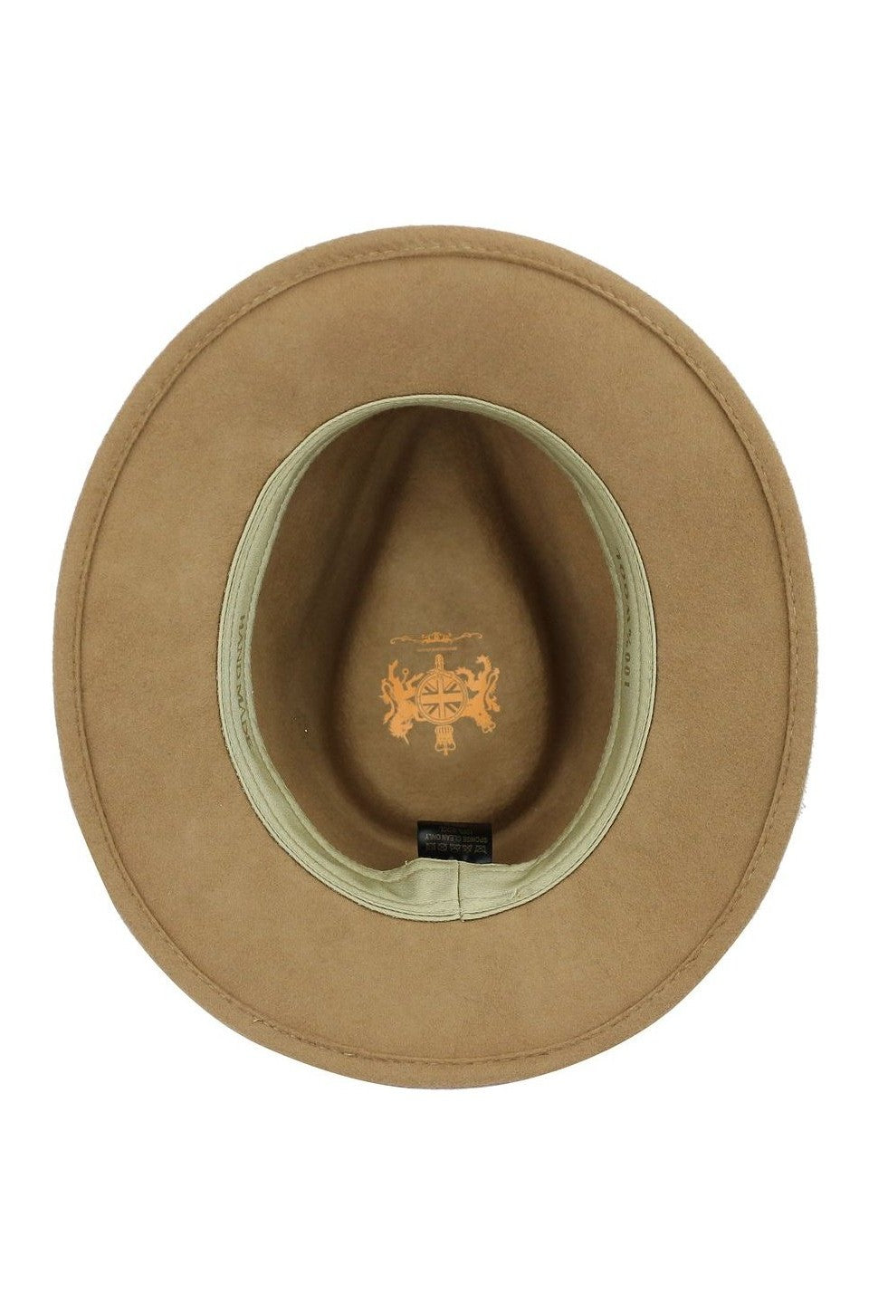 Crushable Fedora 100% Wool Wide Brim Hat