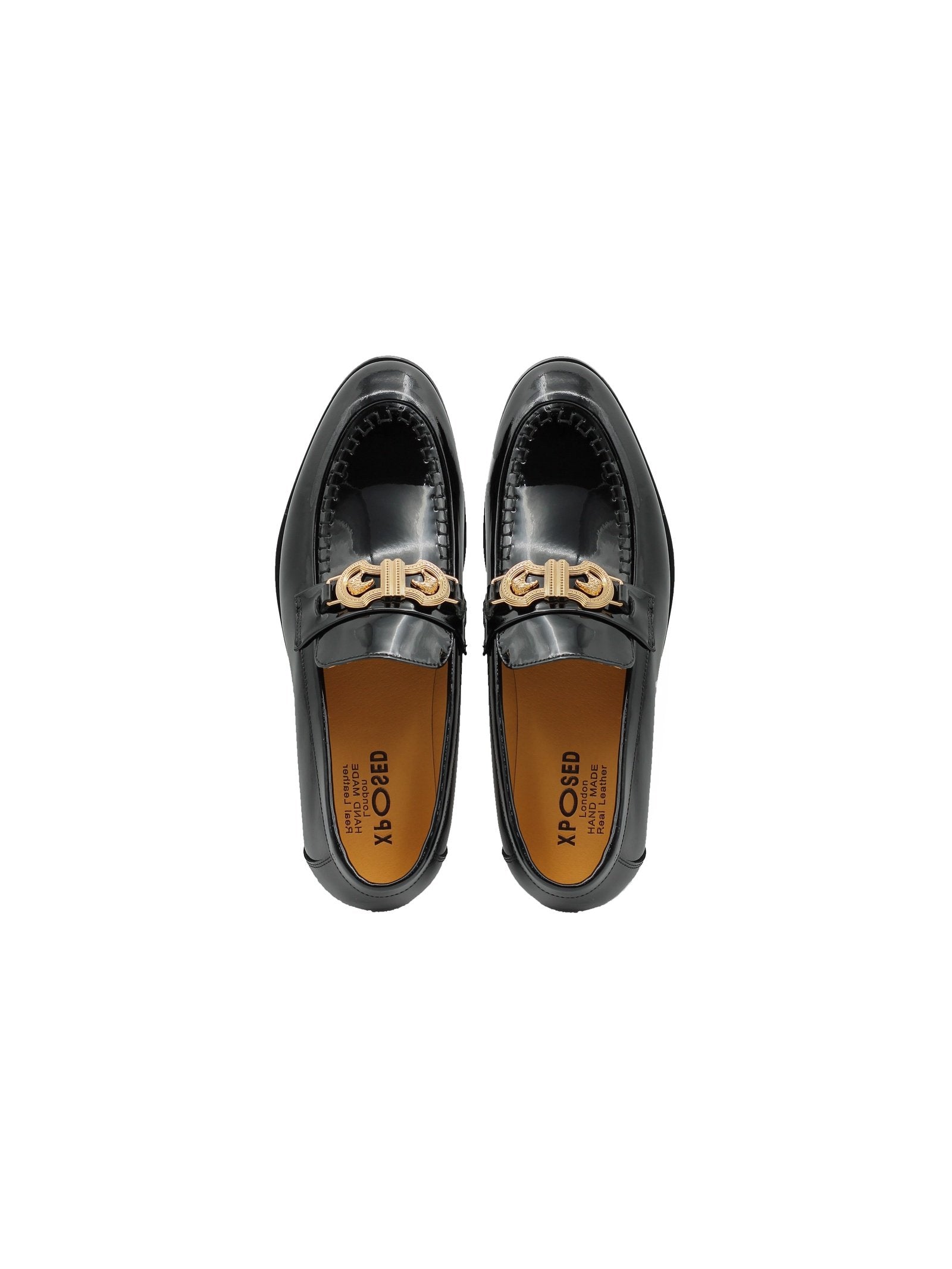 PATENT LEATHER DRESS LOAFERS