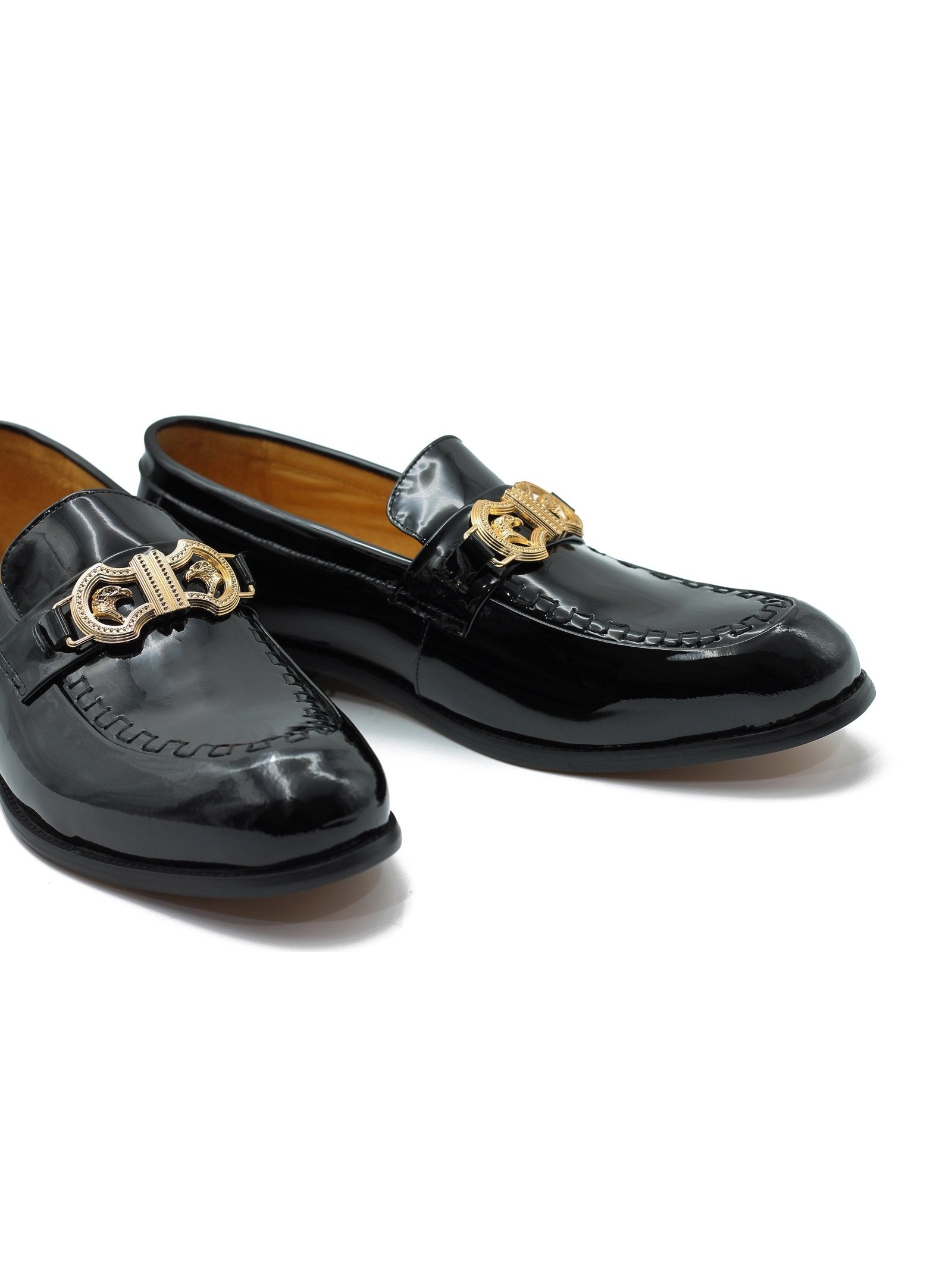 PATENT LEATHER DRESS LOAFERS