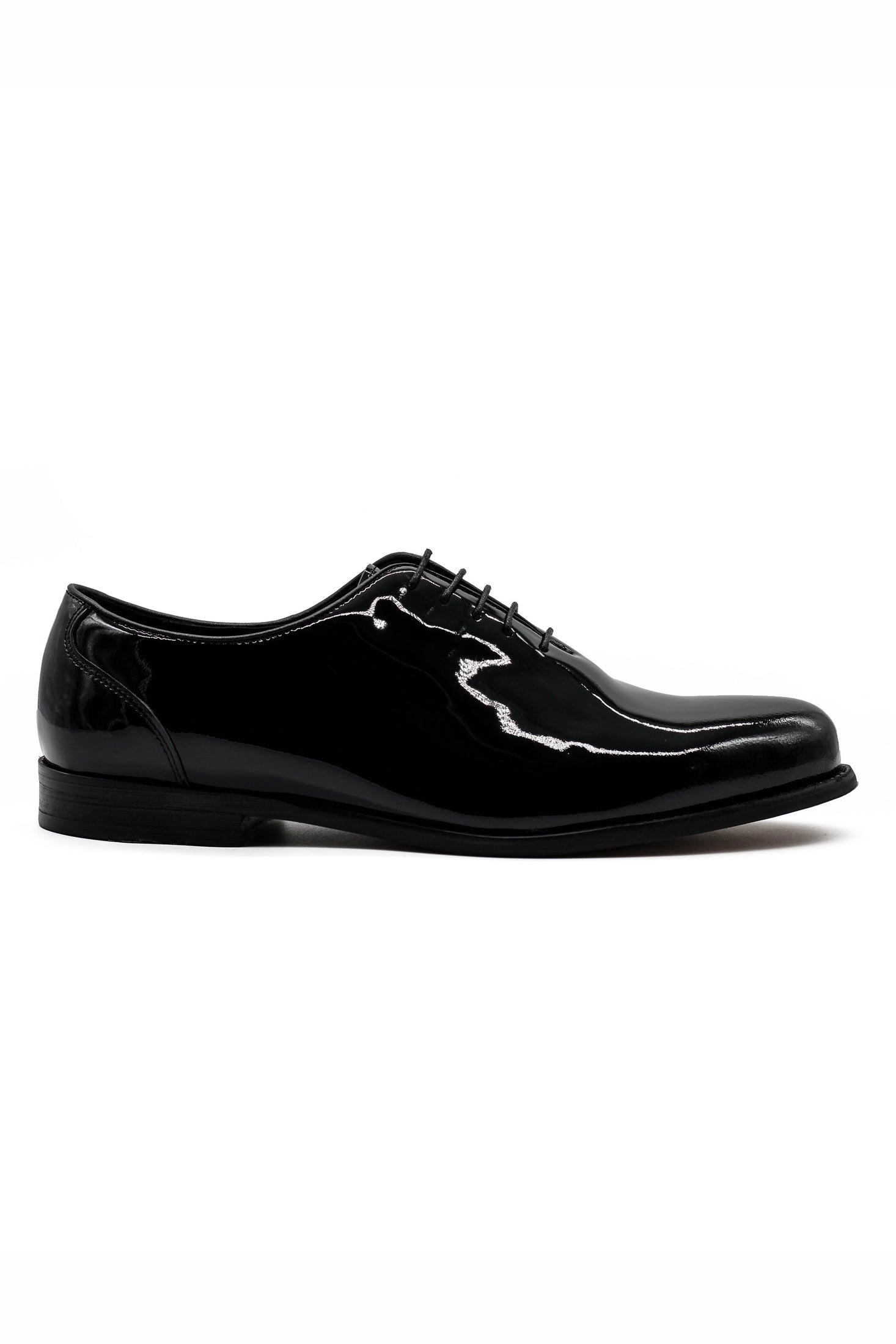 Black Patent Leather Whole cut Dress Shoes