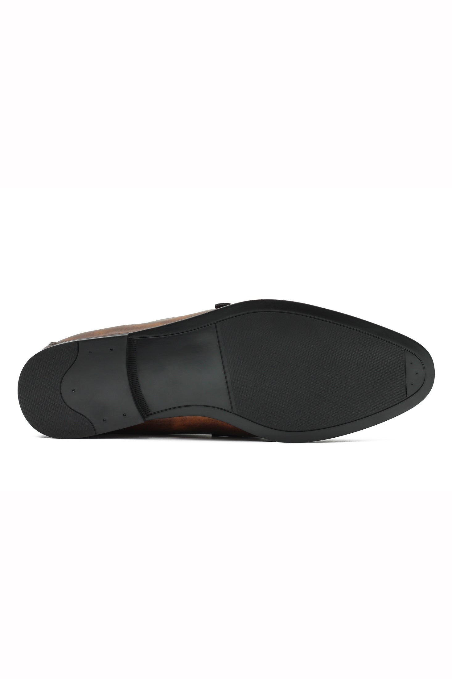 PRINTED MONK STRAP LOAFERS