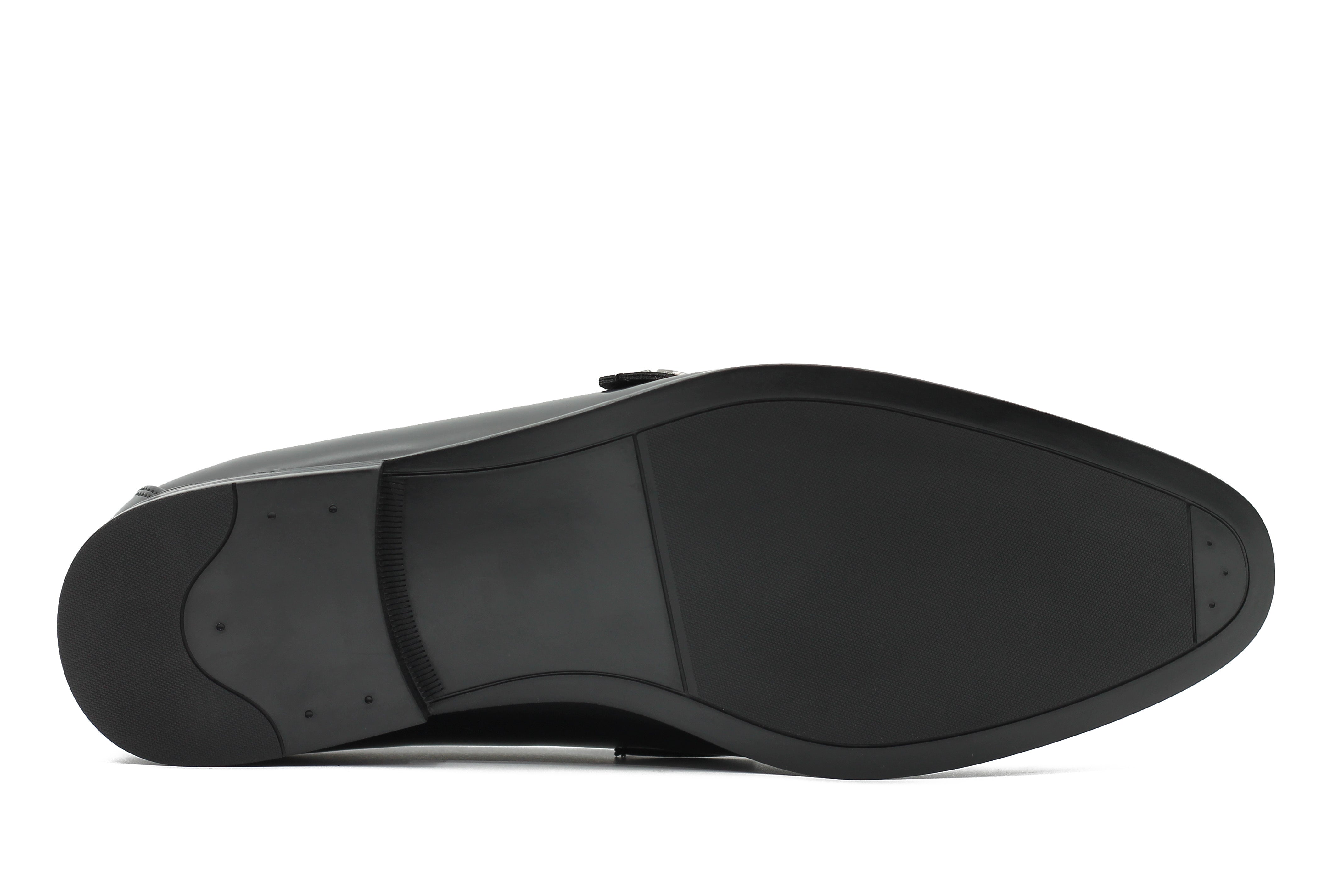 PRINTED MONK STRAP LOAFERS