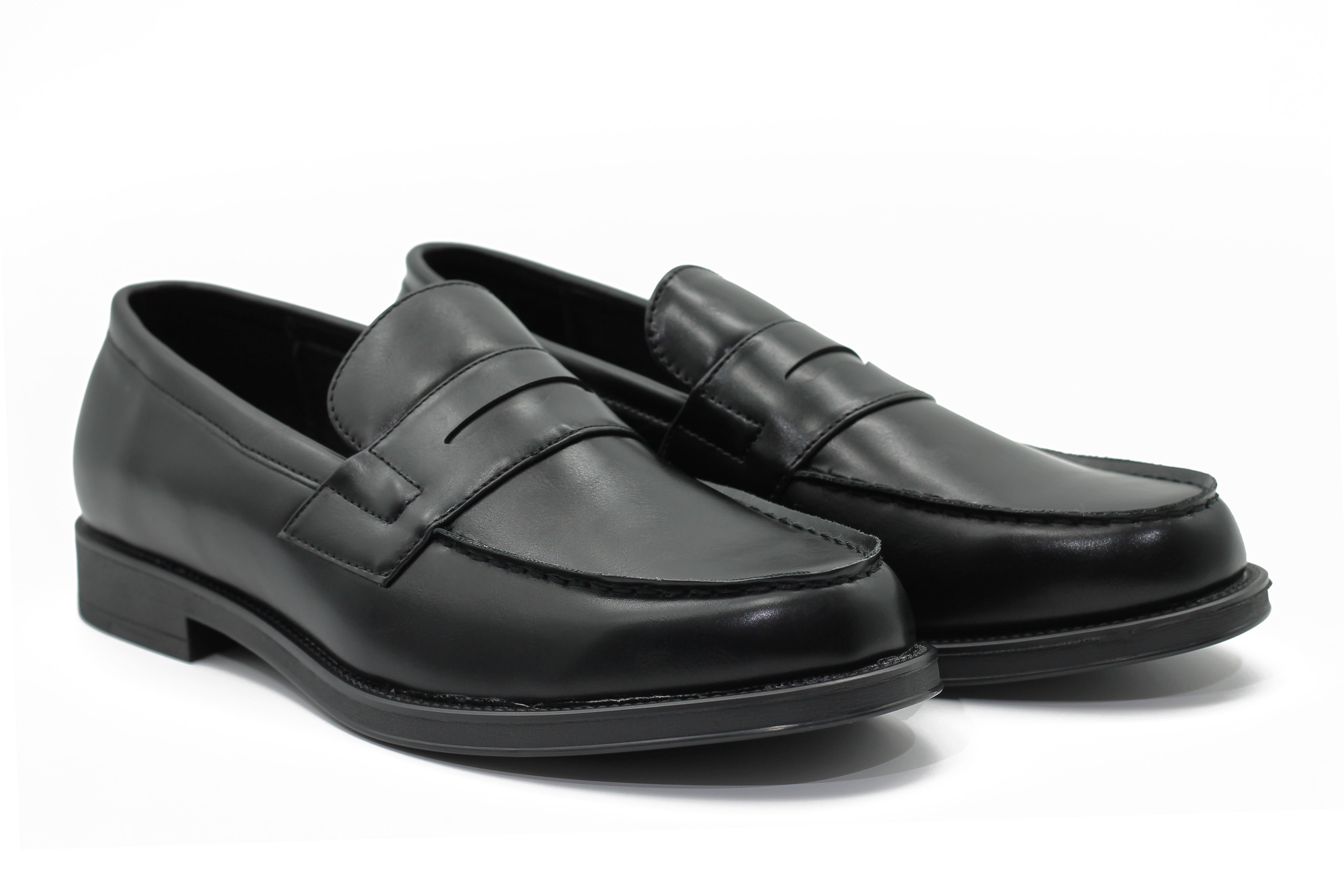 FAUX LEATHER PENNY LOAFER