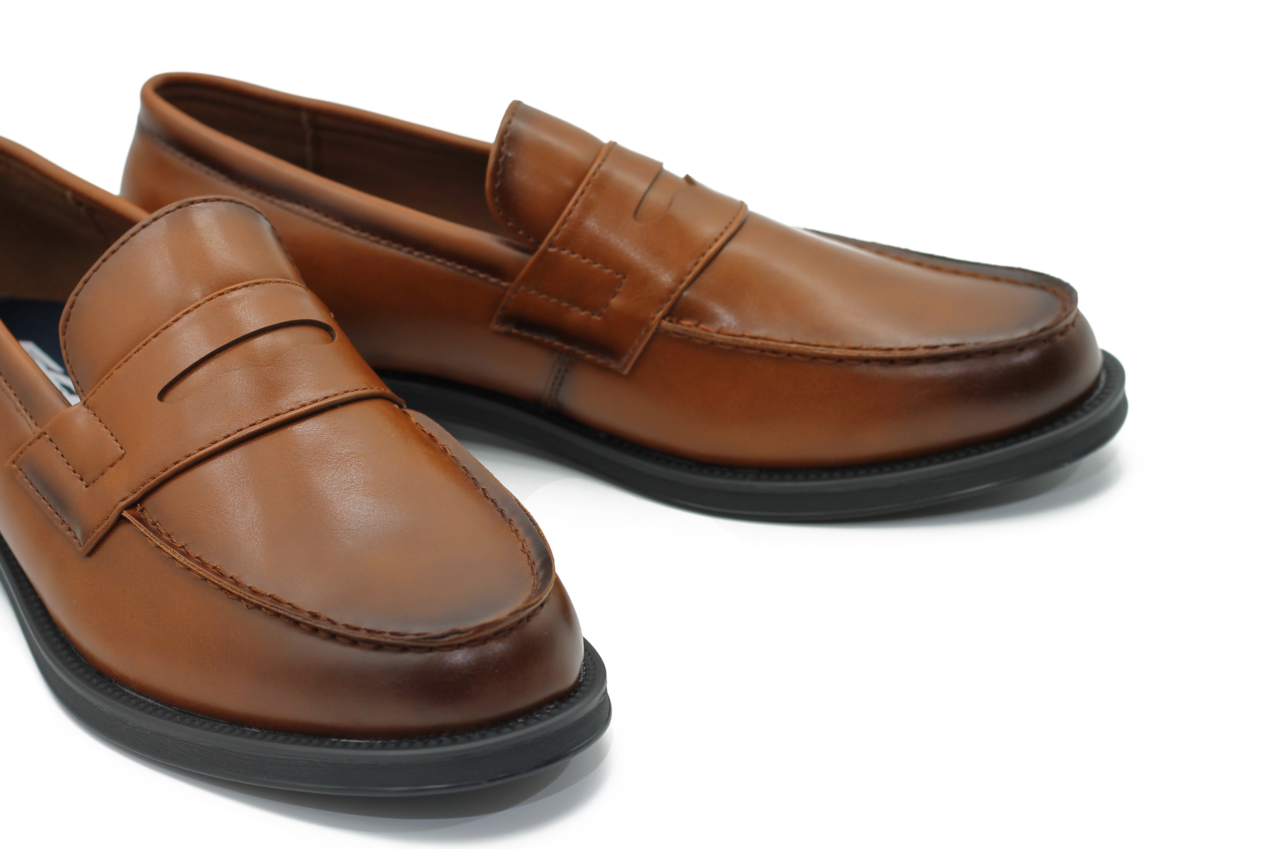 FAUX LEATHER PENNY LOAFER