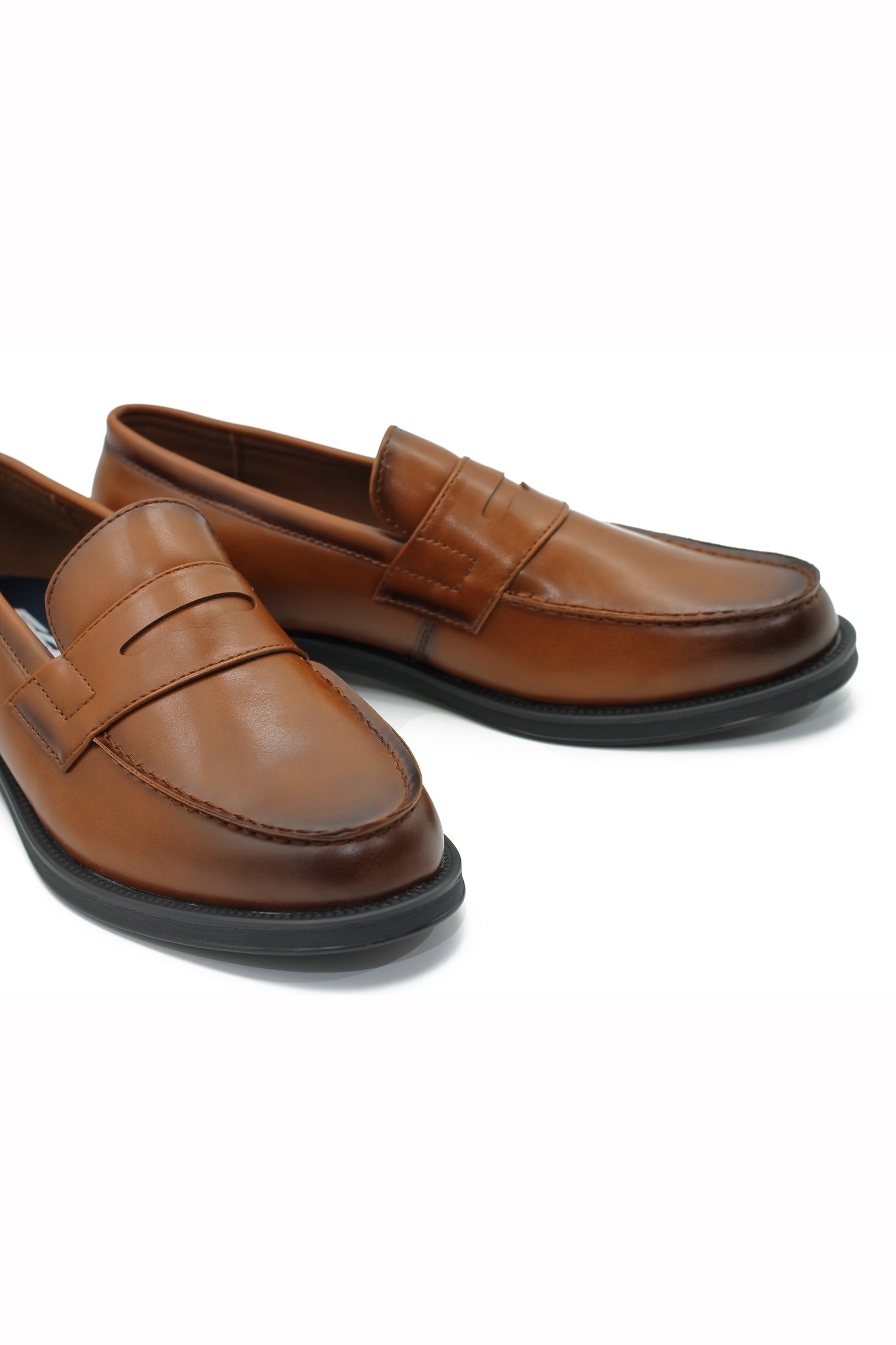 FAUX LEATHER PENNY LOAFER