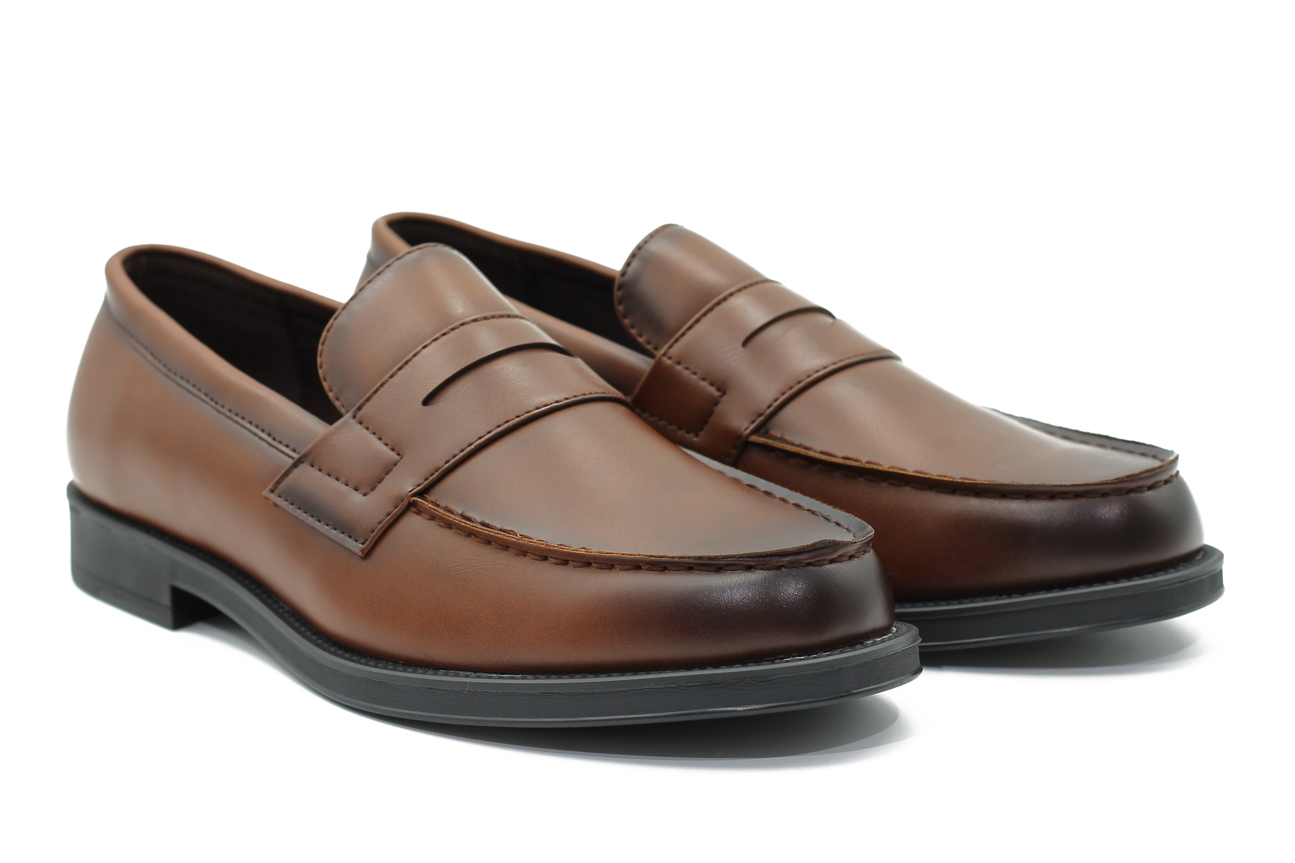 FAUX LEATHER PENNY LOAFER