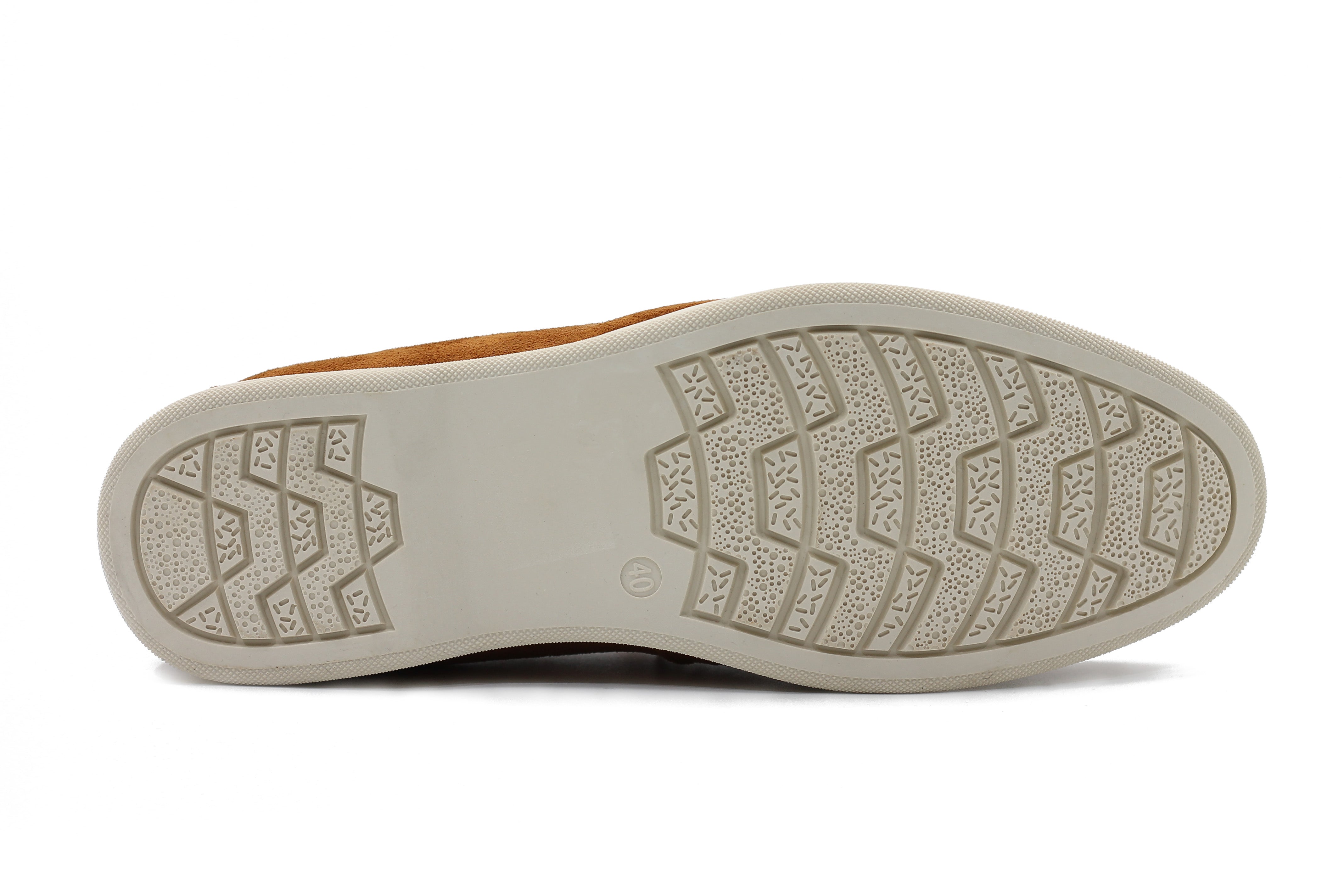 SUEDE FAUX LEATHER MOCCASINS