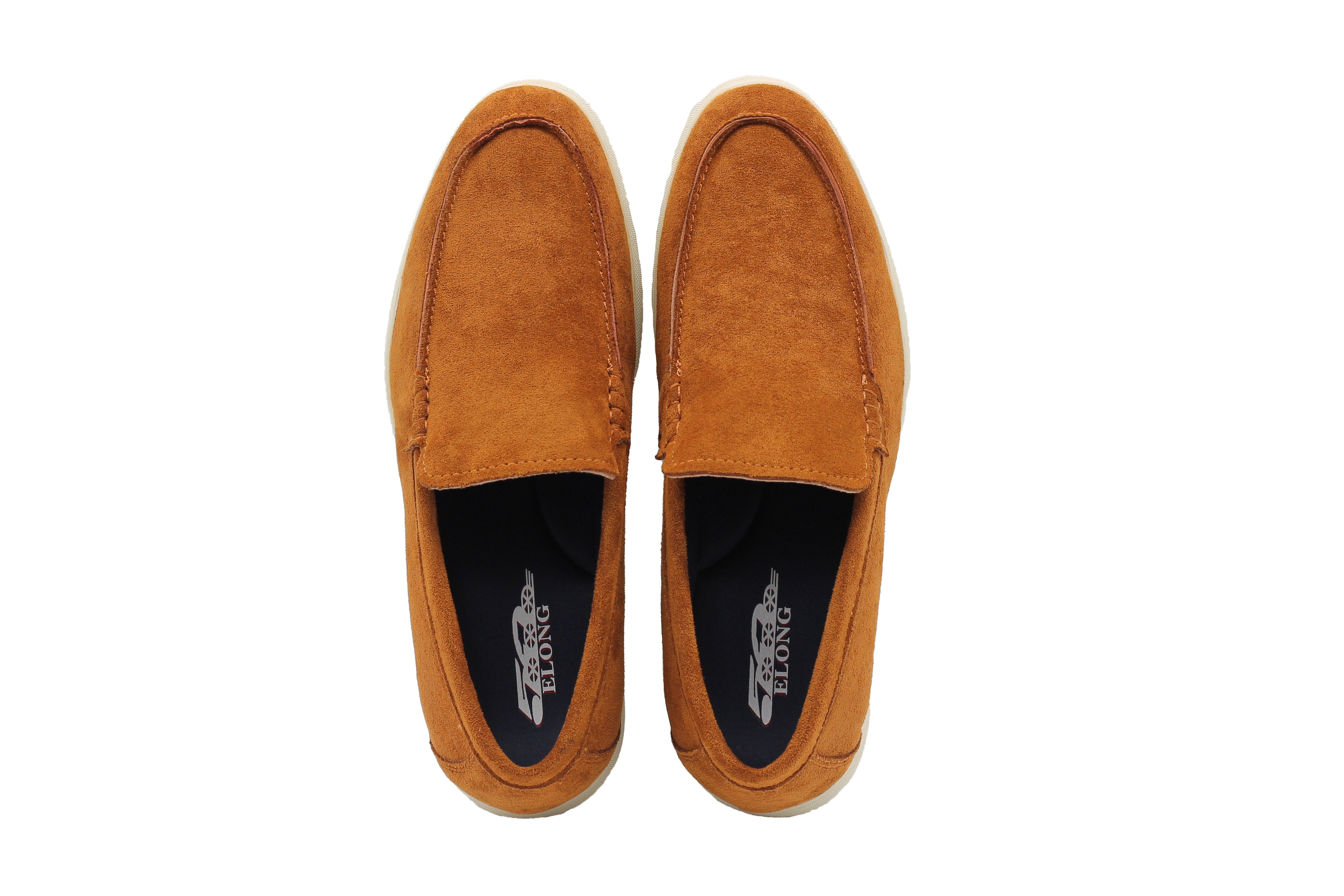 SUEDE FAUX LEATHER MOCCASINS