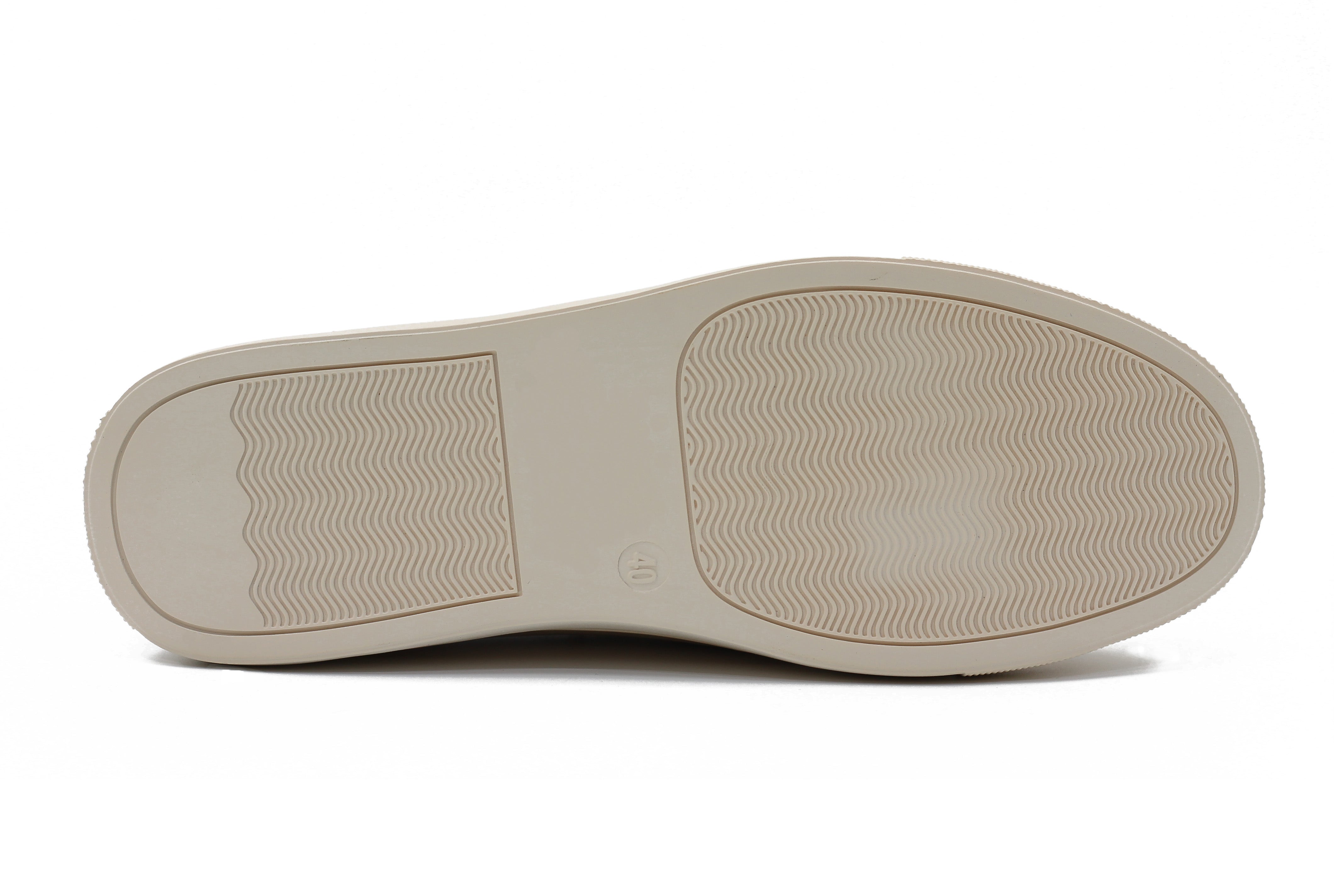 FAUX LEATHER SUEDE SNEAKER WITH TASSEL