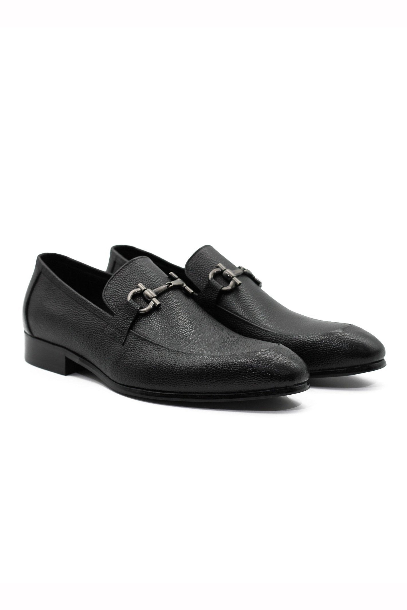 BLACK SNAFLE BIT LOAFER