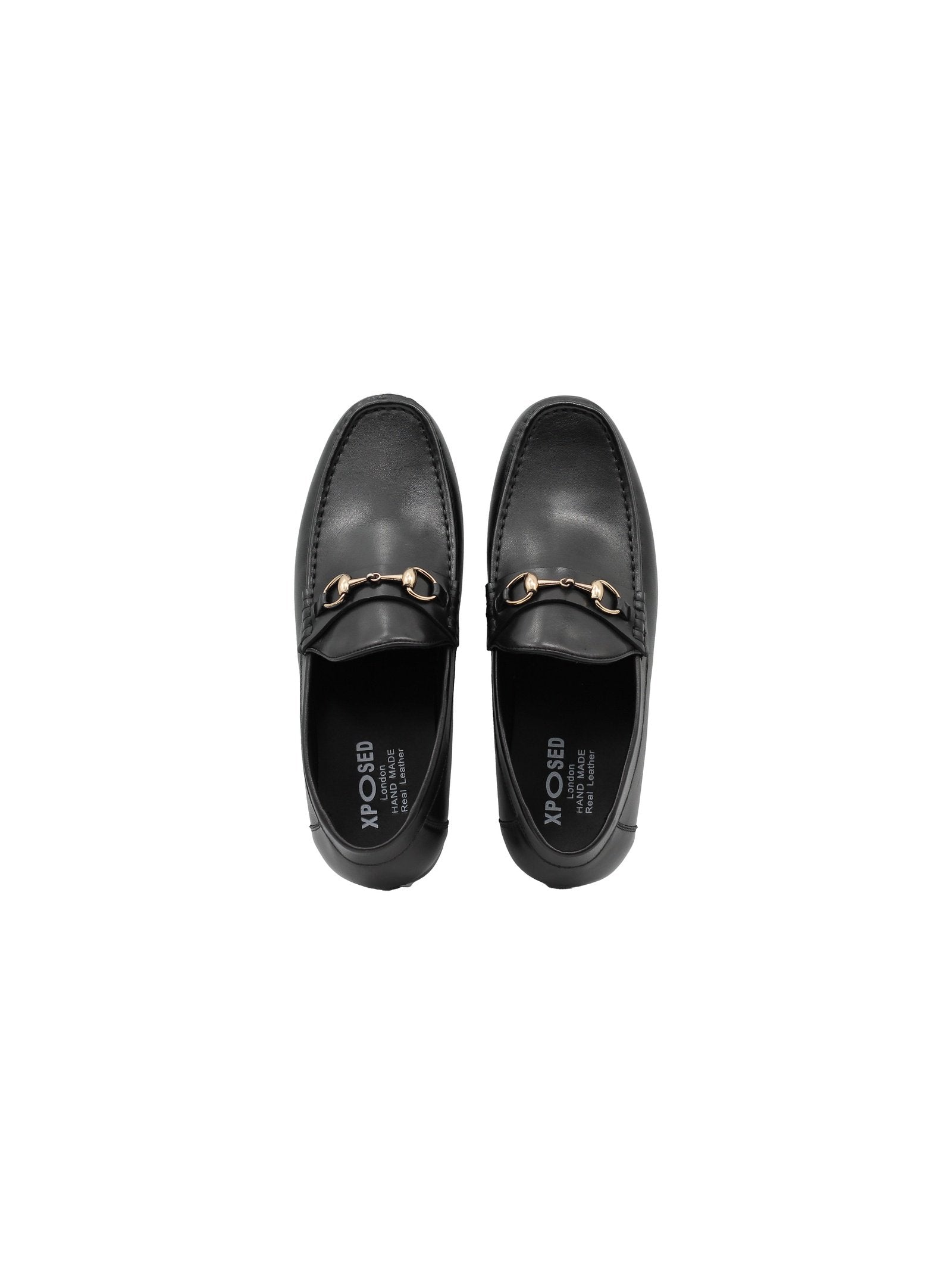 BLACK SNAFFLE BIT LOAFER