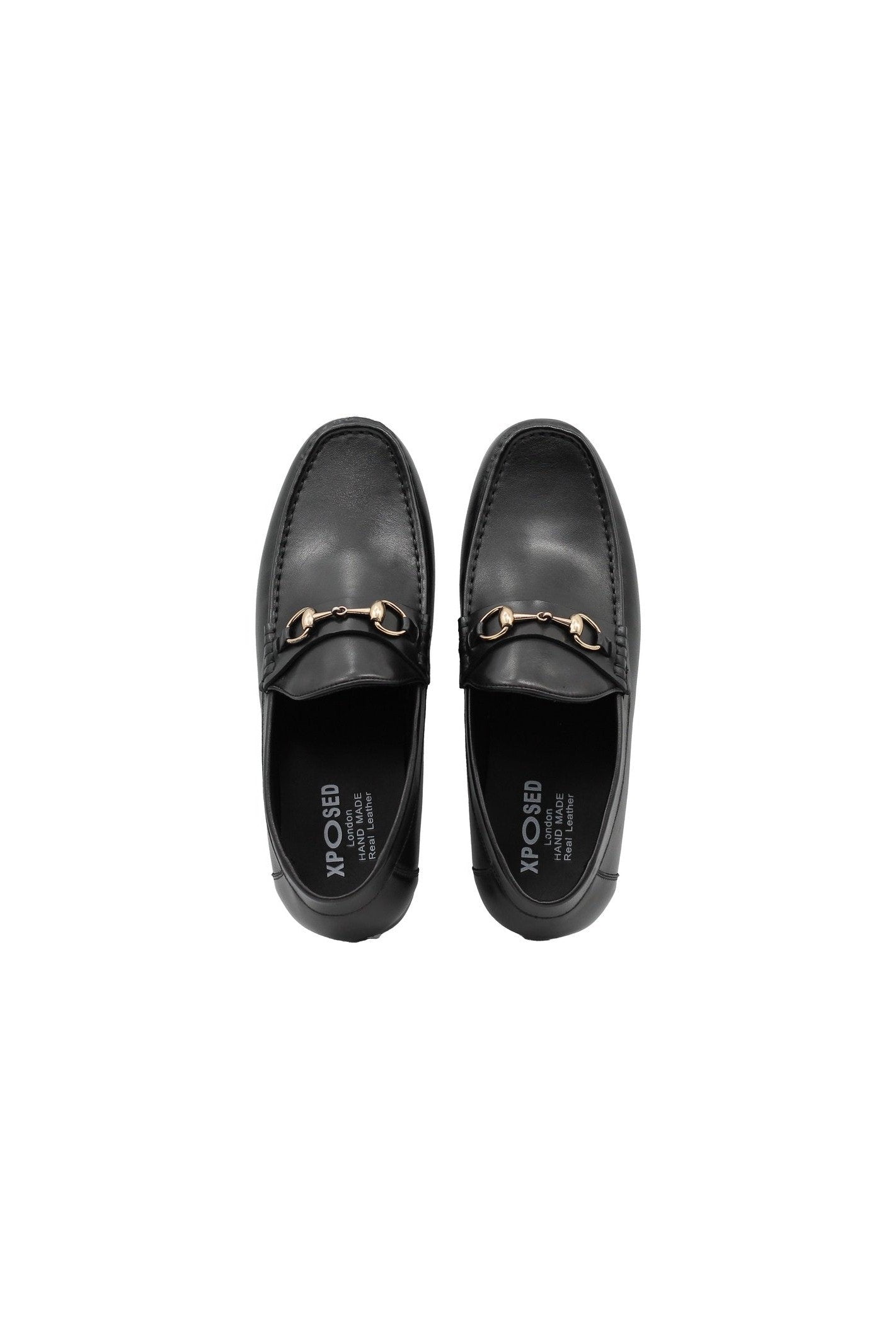 BLACK SNAFFLE BIT LOAFER
