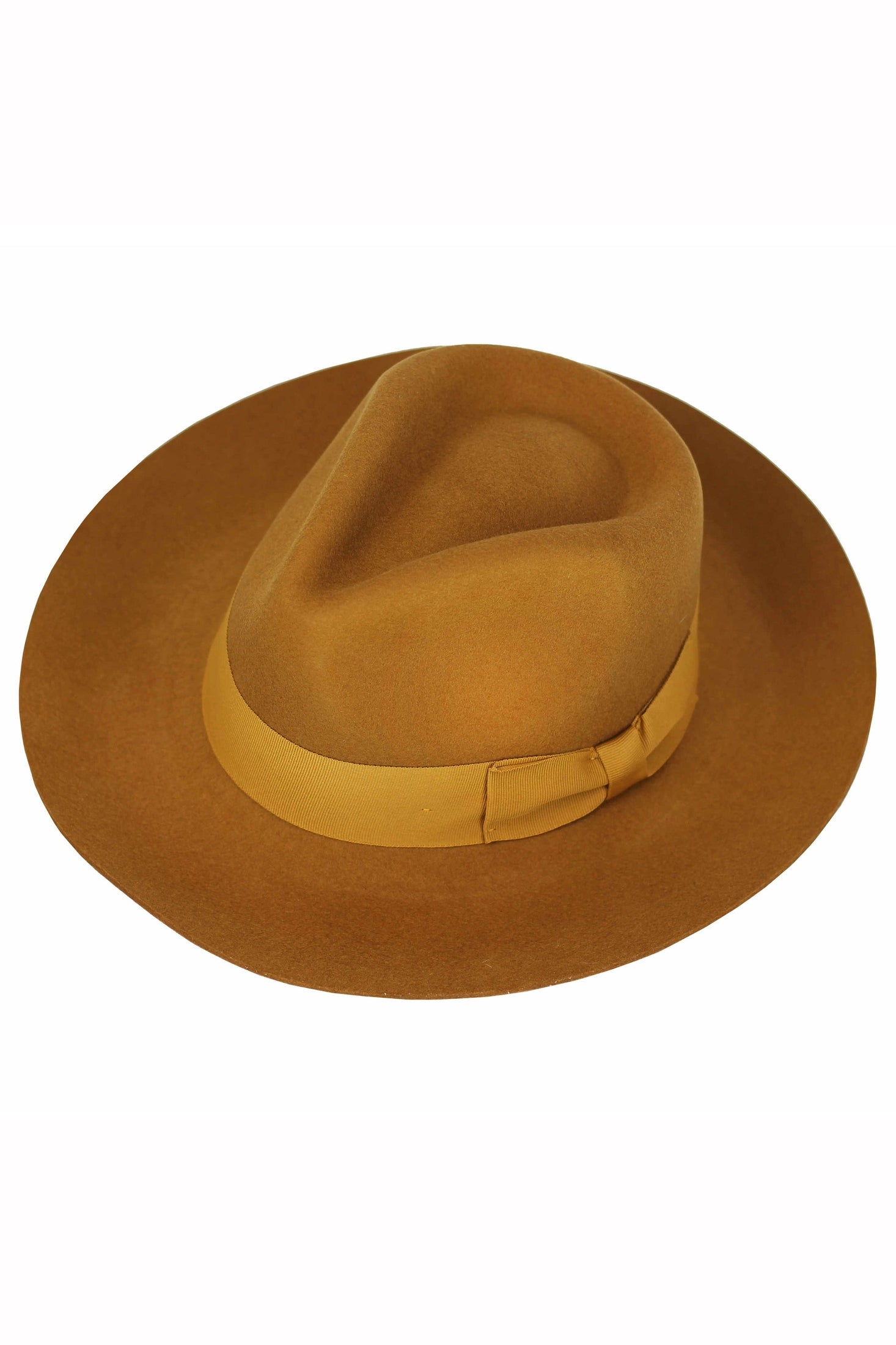 Gladwin Bond 100% Wool Musted Fedora Stiff Hat