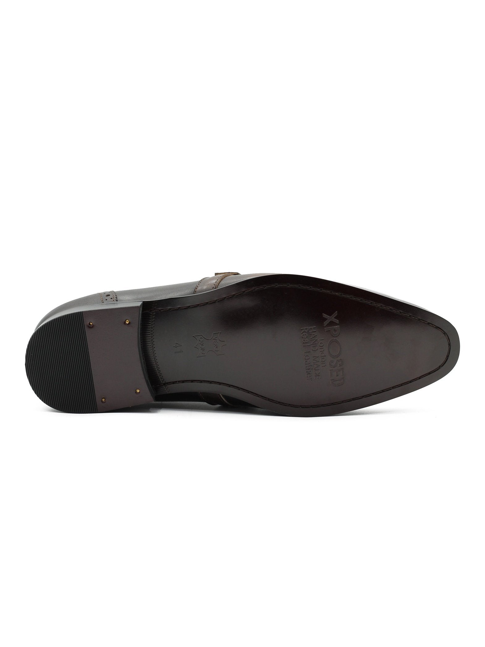 BROWN SUEDE BROUGE LOAFER