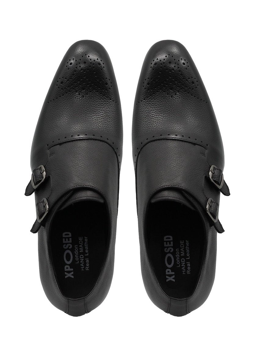 BLACK GRAIN DOUBLE MONK