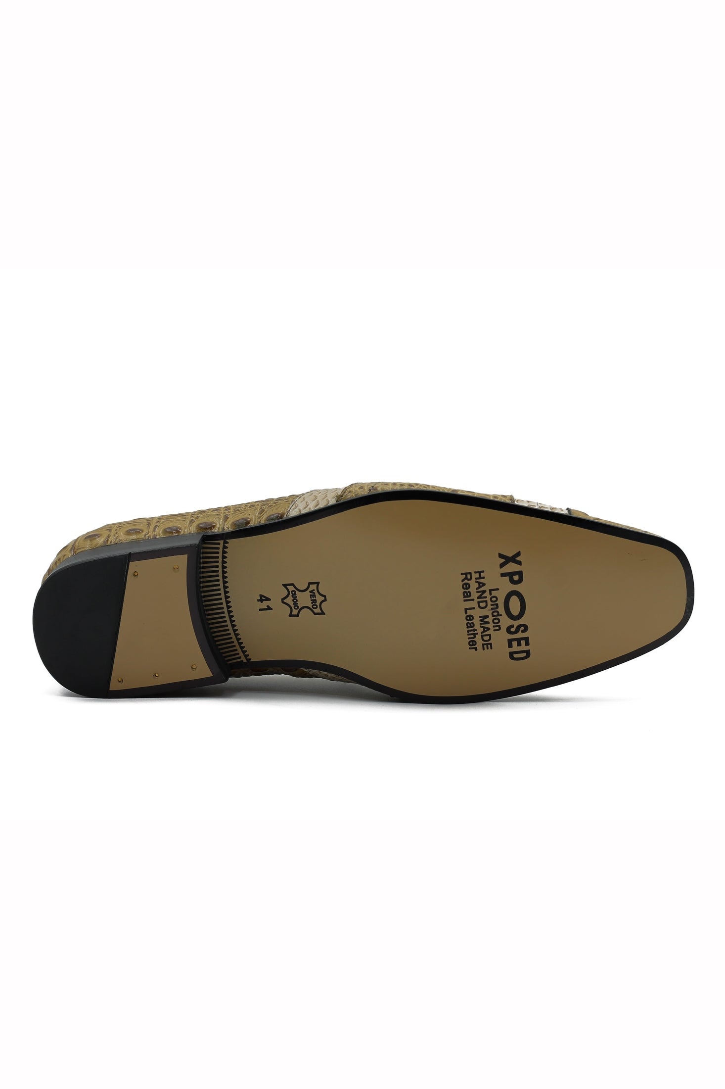 CREAM 2 TONE PRINTED LOAFER