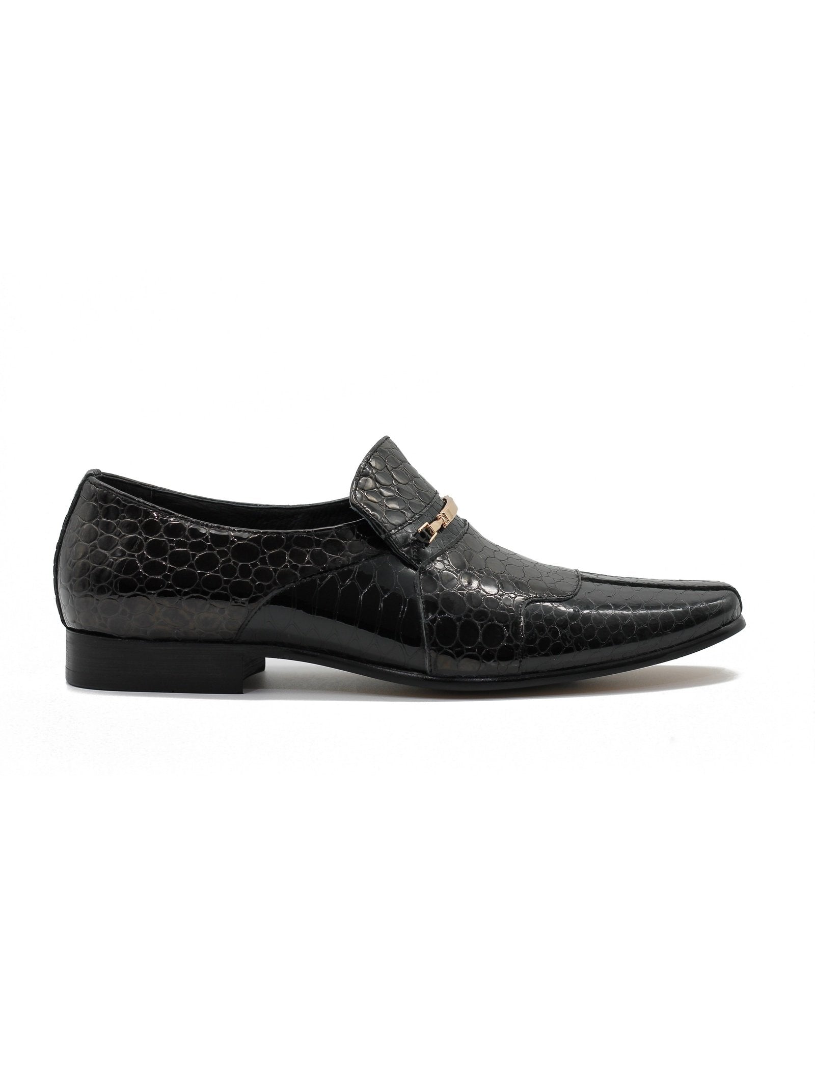 BLACK PATENT DRESS LOAFER