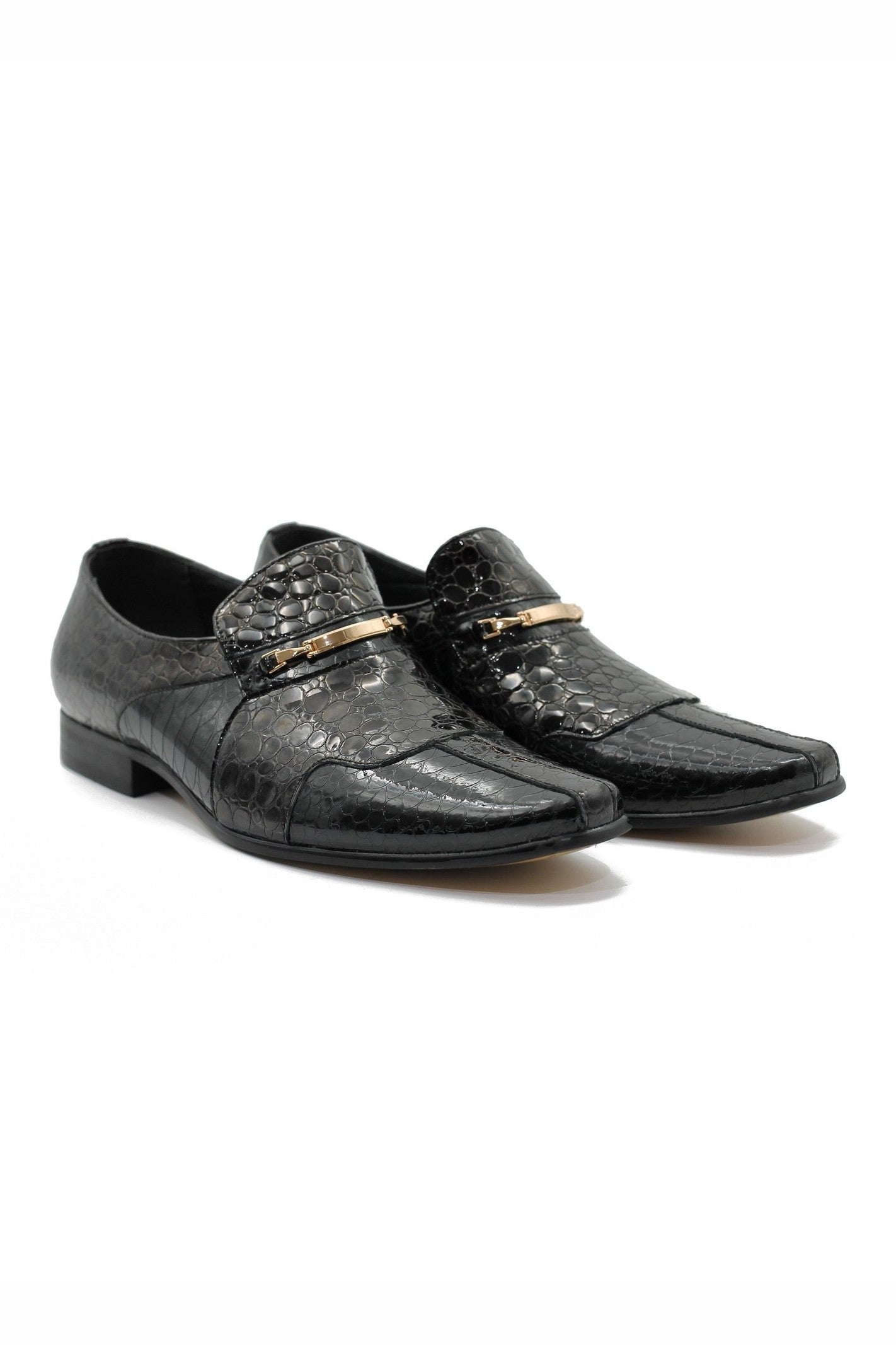 BLACK PATENT DRESS LOAFER