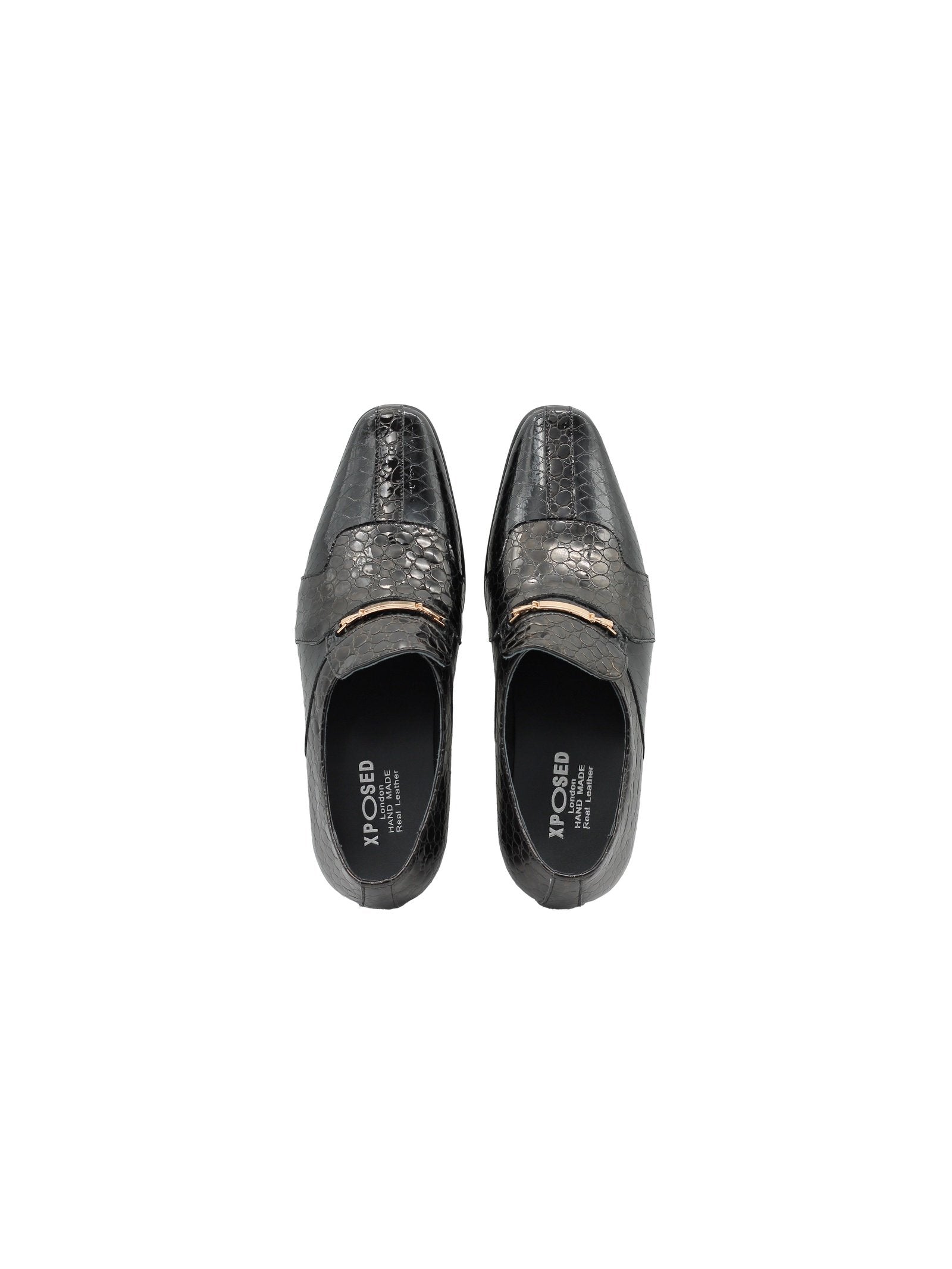 BLACK PATENT DRESS LOAFER